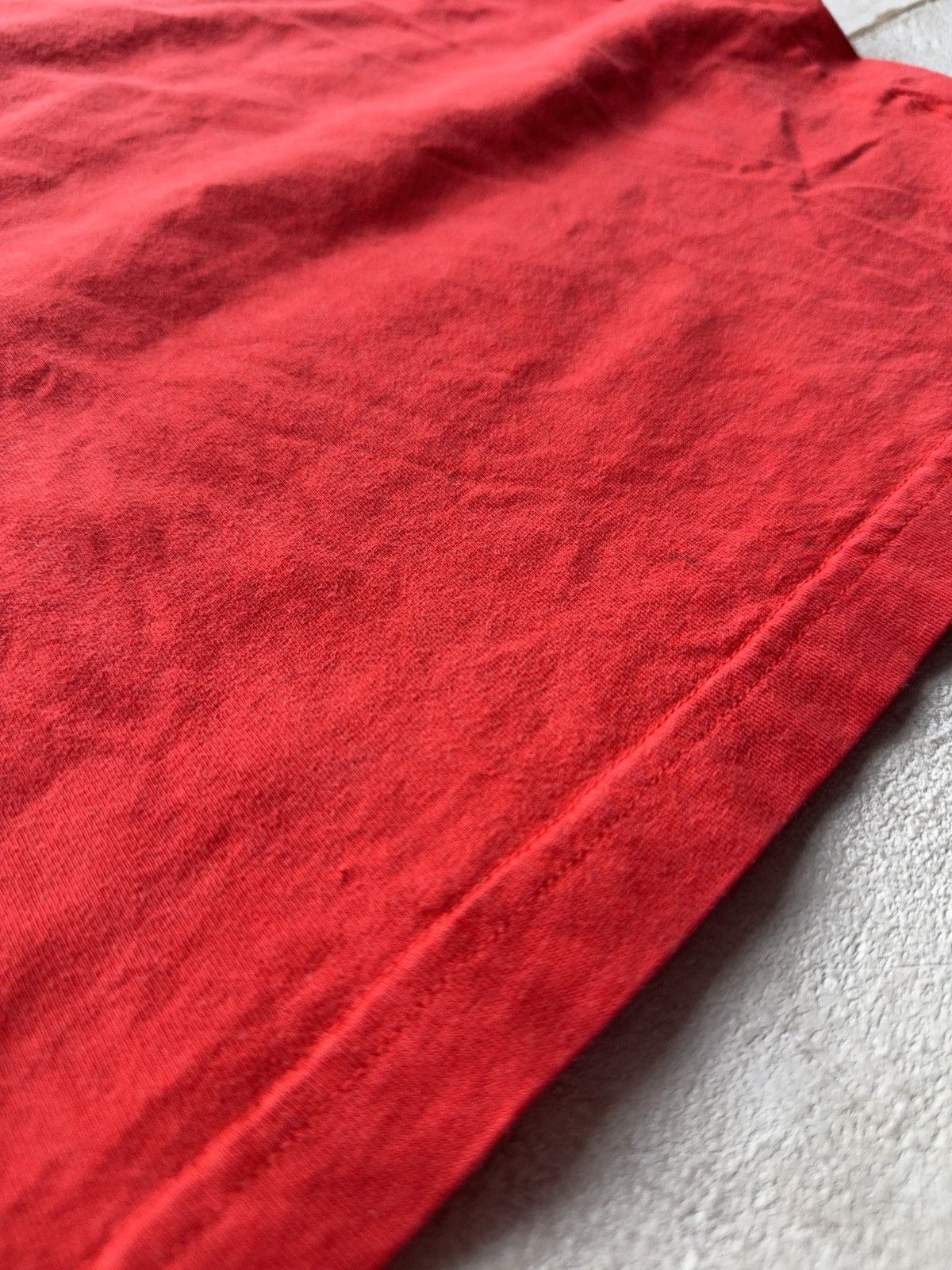 Adidas Vintage 00s Retro Adidas Original Red Faded T shirt Y2K Size US M / EU 48-50 / 2 - 6 Thumbnail