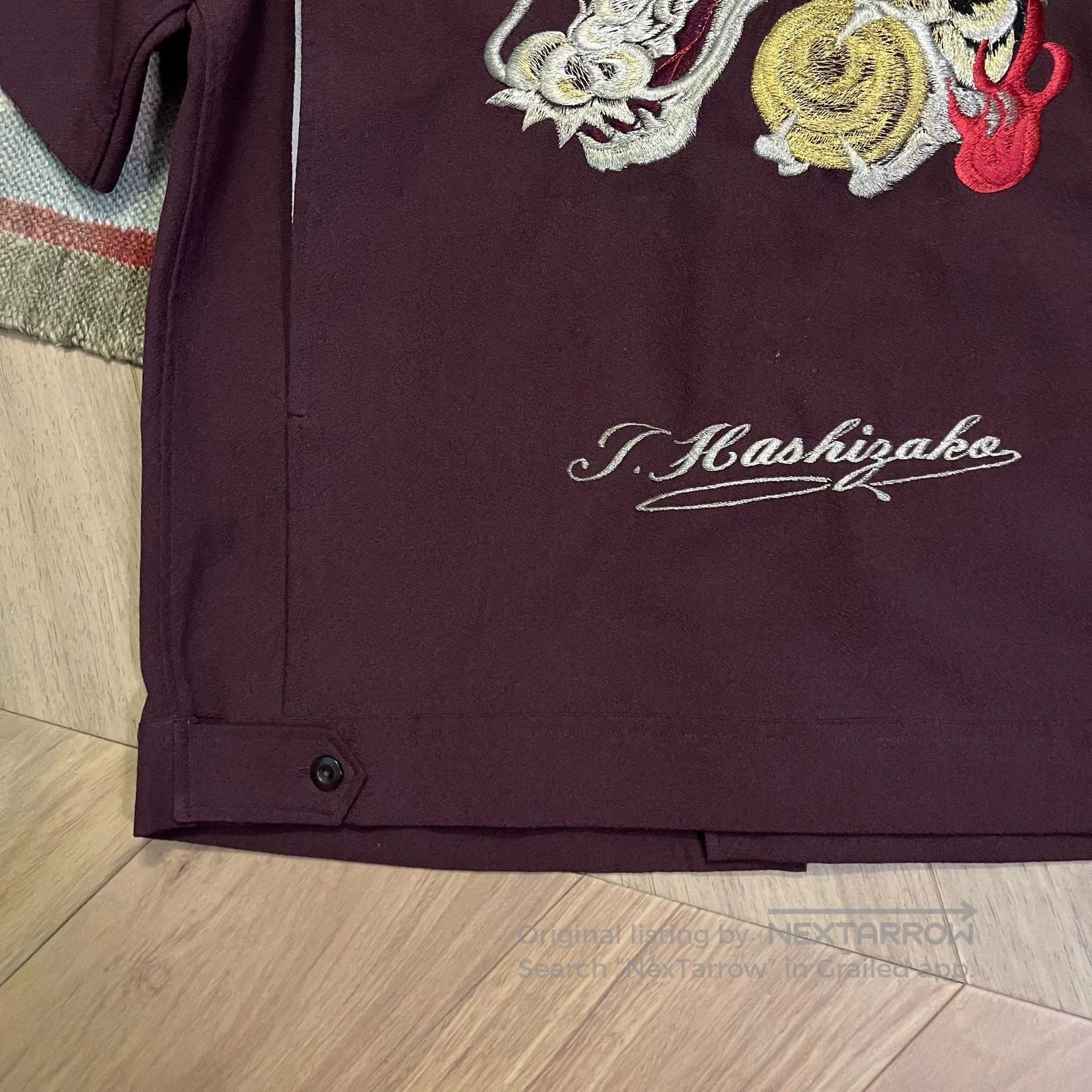 Vintage Vintage 90s Japanese Sukajan Shirt. Size US M / EU 48-50 / 2 - 5 Thumbnail