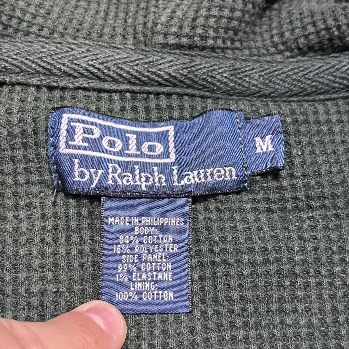 Polo Ralph Lauren VINTAGE POLO RALPH LAUREN SMALL PONY GREEN ZIP UP HOODIE Size US M / EU 48-50 / 2 - 4 Thumbnail