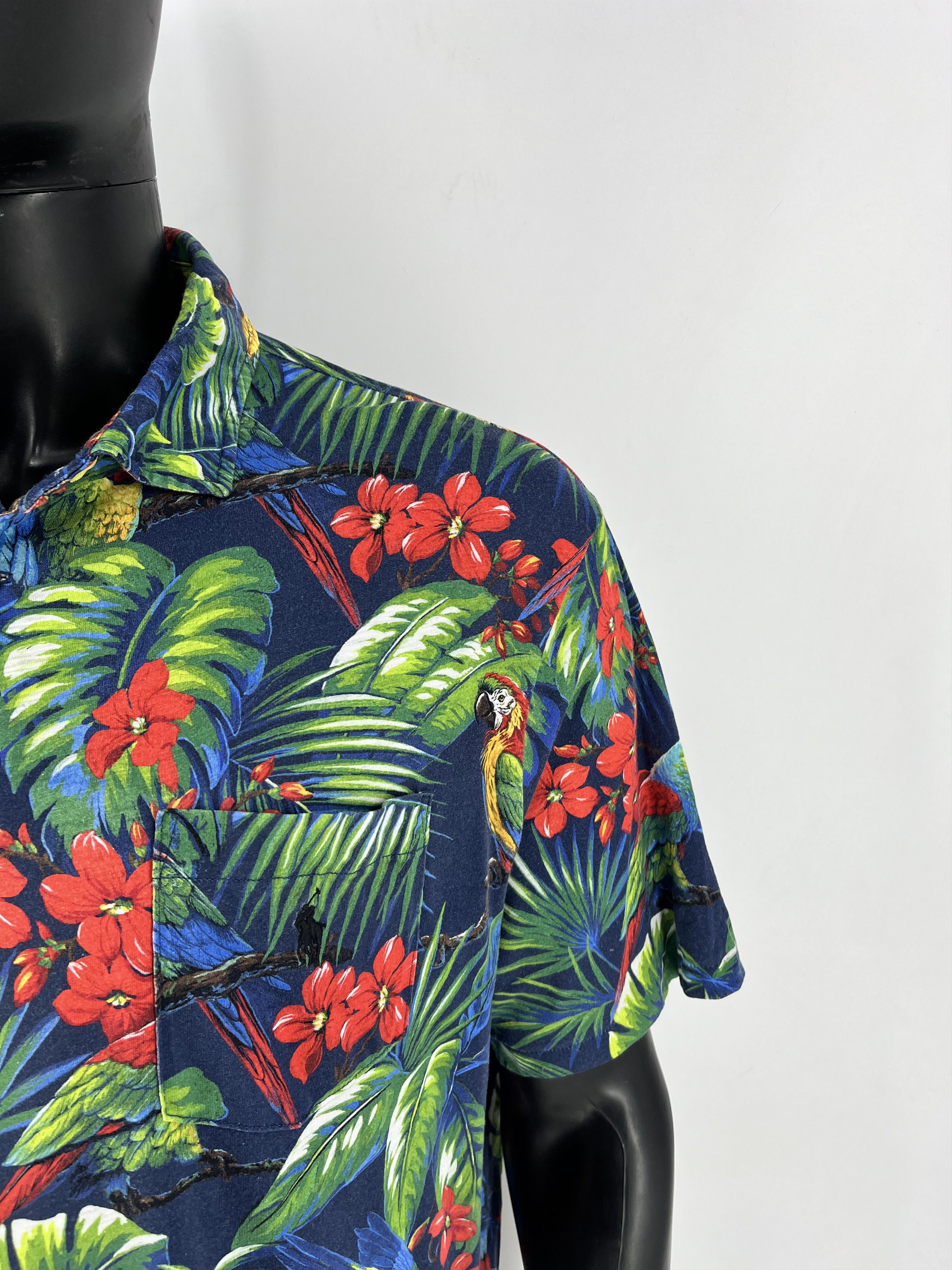 Polo Ralph Lauren Polo Ralph Lauren Men Classic Fit Hawaiian Tropical Parrot Size US L / EU 52-54 / 3 - 8 Thumbnail