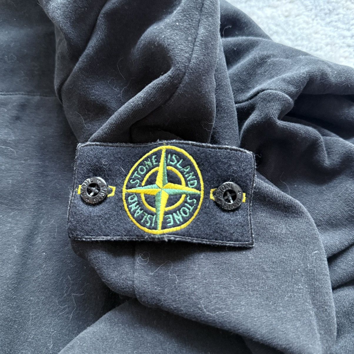 Stone Island Stone Island Stretchy Black Hoodie XL Size US XL / EU 56 / 4 - 3 Thumbnail
