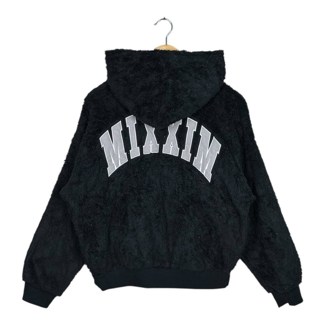 Japanese Brand Japan MIXXIM Fur Sherpa Black Hooded Jacket Size US S / EU 44-46 / 1 - 2 Thumbnail