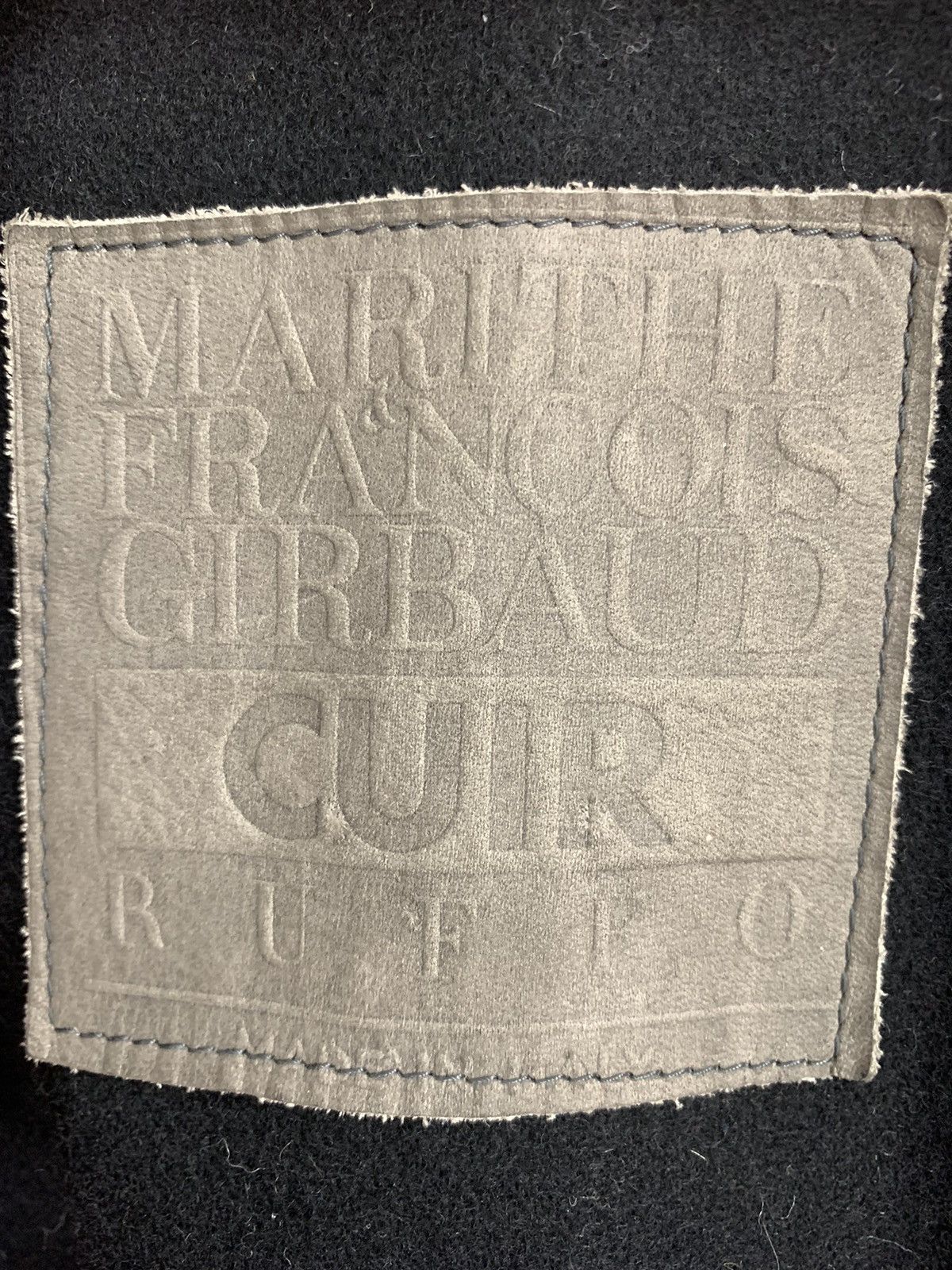 Marithe + Francois Girbaud Very Rare Marithe Francois Girbaud Cuir Ruffo Leather Jacket Size US L / EU 52-54 / 3 - 13 Thumbnail