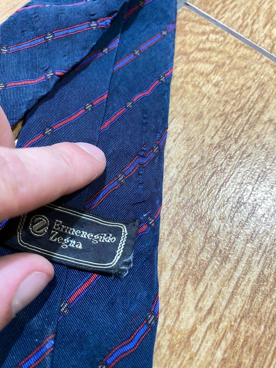 Ermenegildo Zegna ERMENEGILDO ZEGNA design silk neck tie made in Italy Size ONE SIZE - 9 Thumbnail