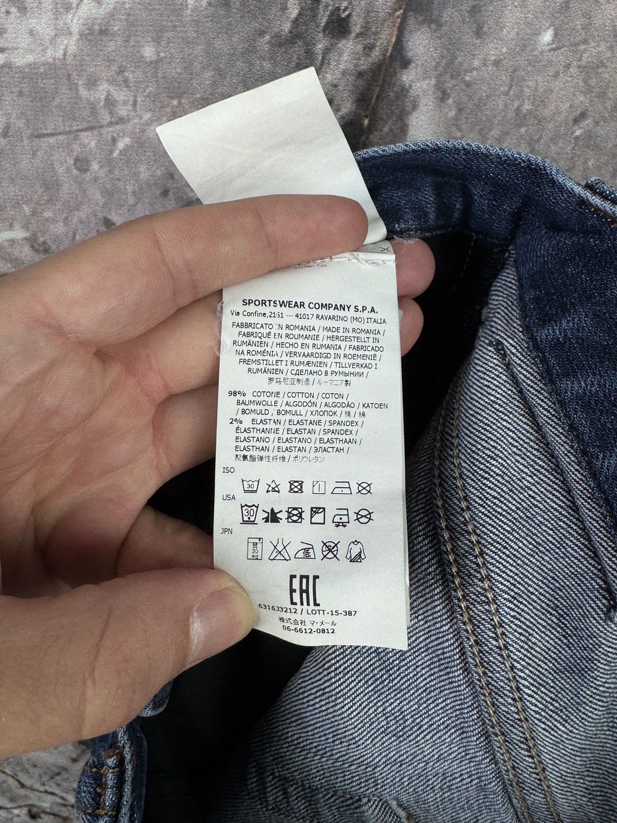 Stone Island Stone Island Junior Jeans Casual Streetwear Size 12/152 Size US 28 / EU 44 - 22 Thumbnail