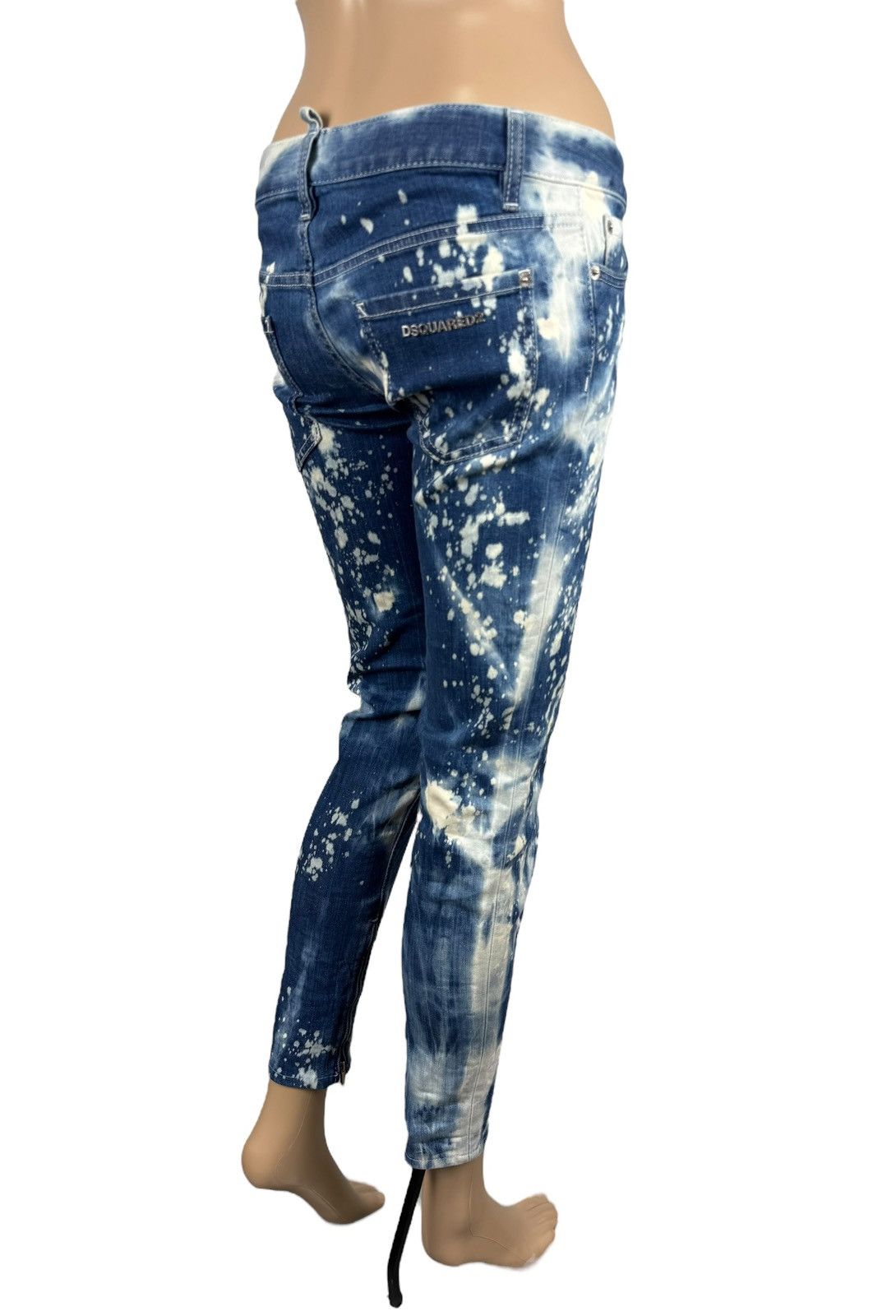 Dsquared2 Dsquared2 Skinny Jeans Ankle Zip Crop Women size 40 Size 27" / US 4 / IT 40 - 6 Thumbnail