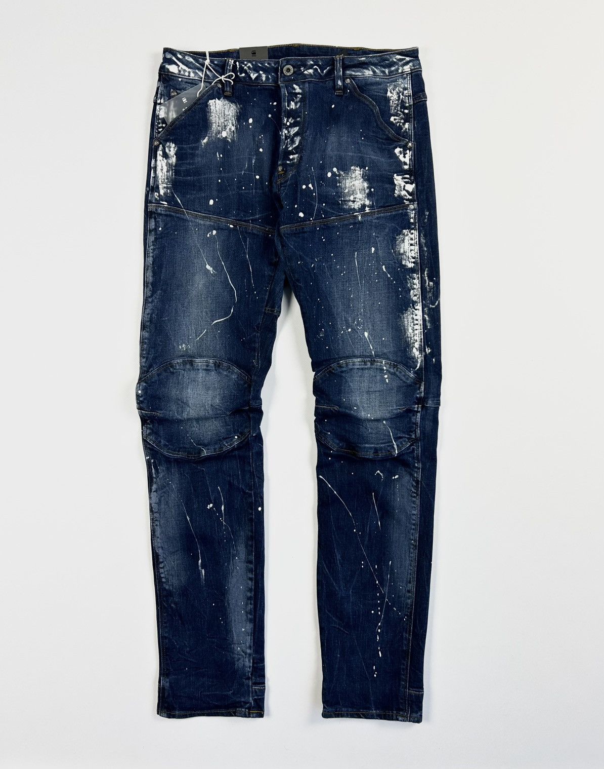 G-Star G-star raw 3D denim paint stains jeans Size US 32 / EU 48 - 1 Thumbnail