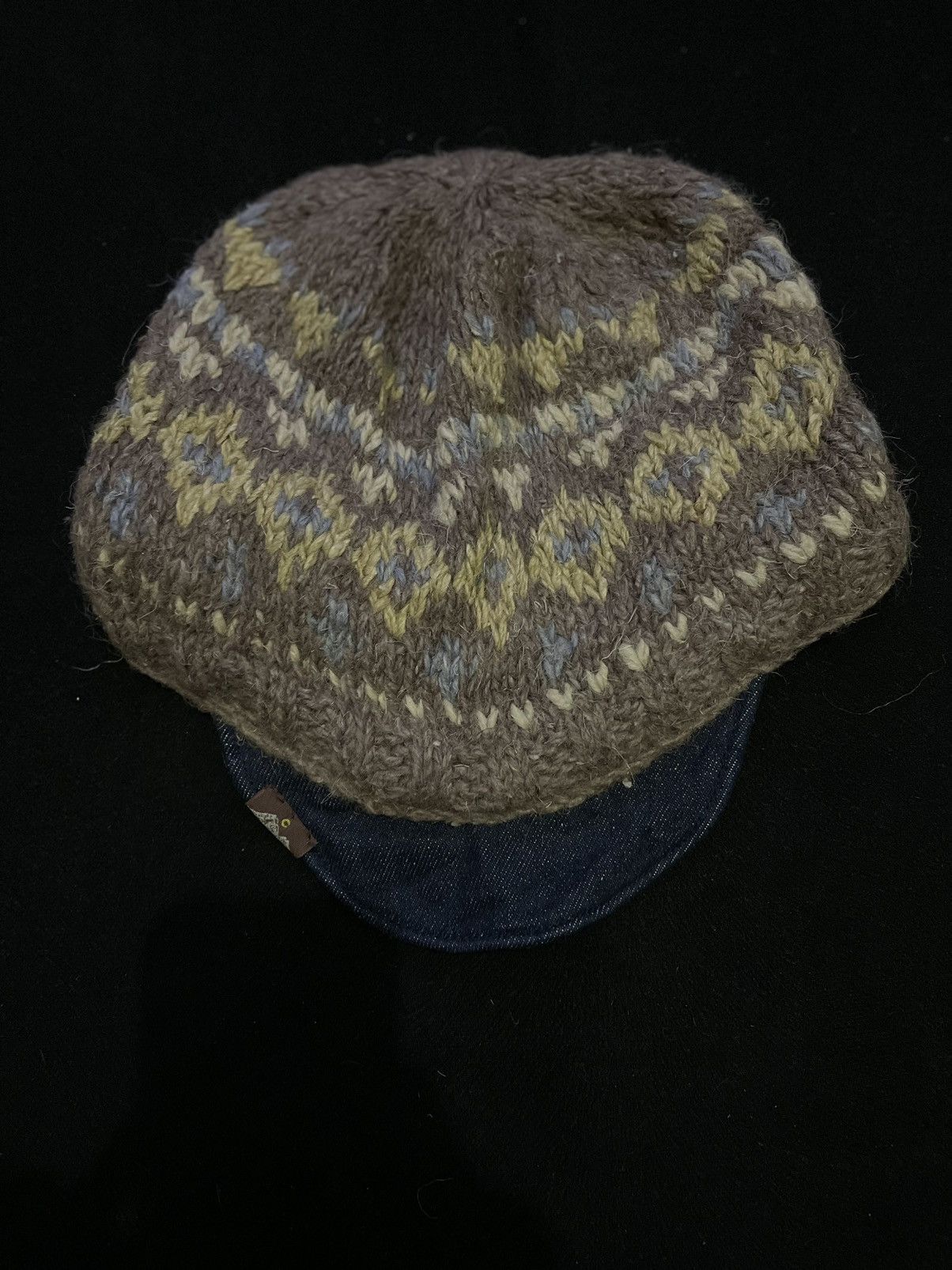 Japanese Brand × Le Grande Bleu (L.G.B.) Vintage CANAMO knitted Hemp Nepal Hats Size ONE SIZE - 2 Thumbnail