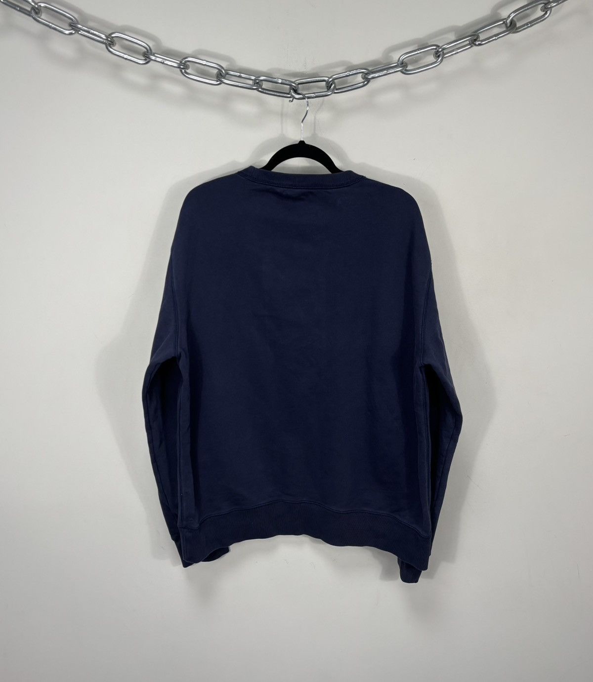 Arket Arket Men’s Navy Blue Cotton Classic Basic Sweatshirt Size US XL / EU 56 / 4 - 11 Thumbnail