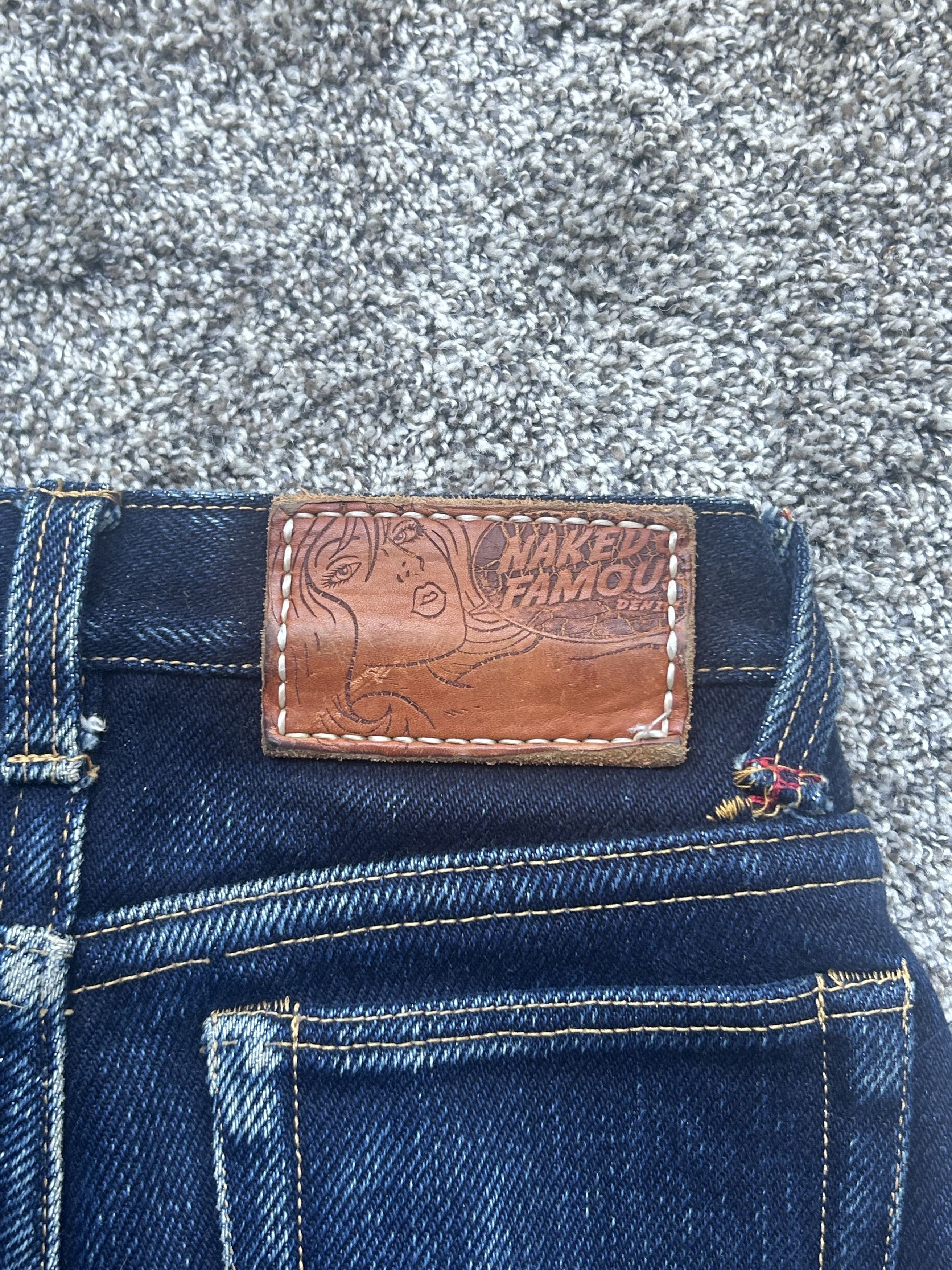 Naked & Famous NAKED AND FAMOUS WEIRD GUY 32OZ HEAVIEST DENIM Size US 28 / EU 44 - 2 Thumbnail
