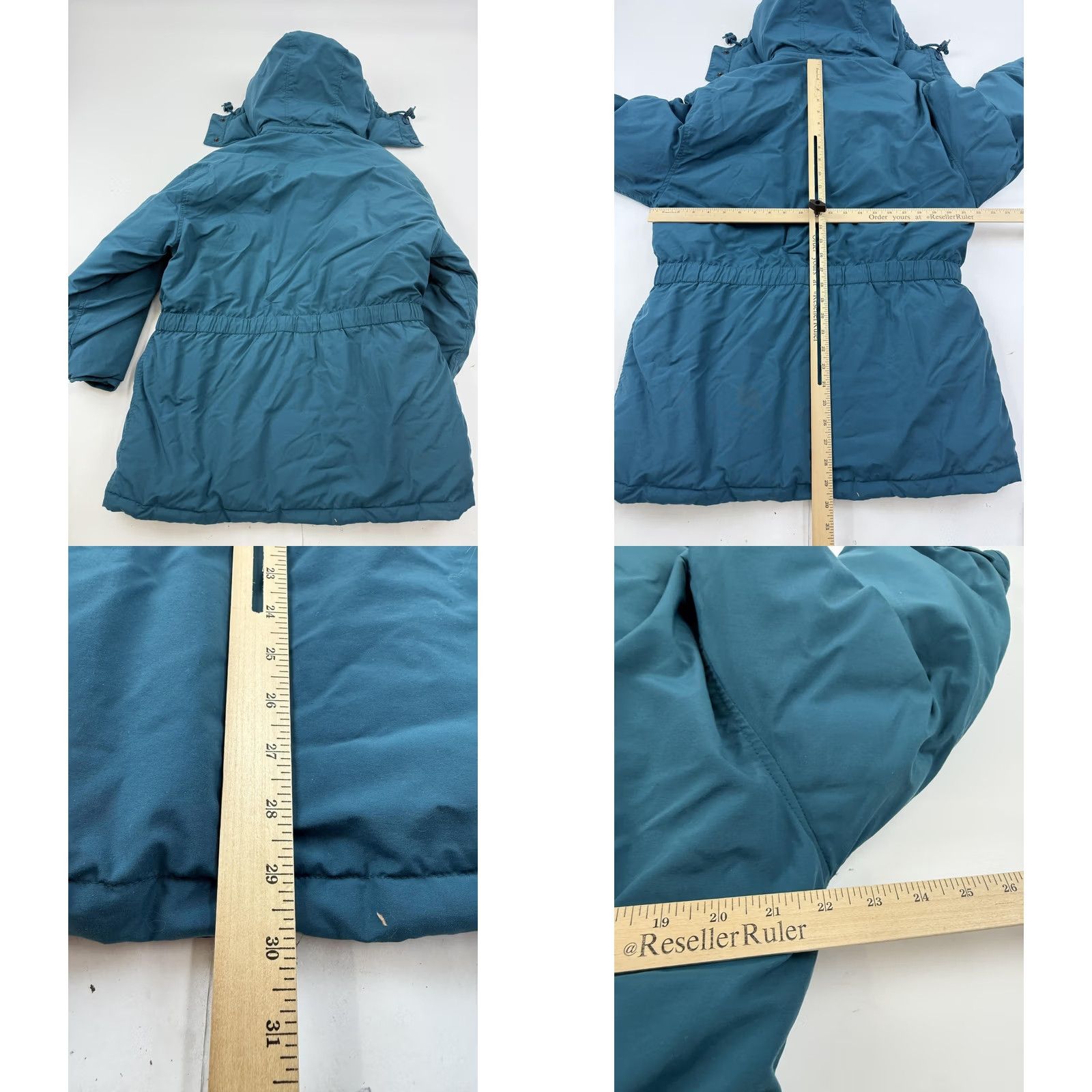 Eddie Bauer VINTAGE Eddie Bauer Coat Womens Medium Blue Hooded Insulated Parka Ski Winter Size M / US 6-8 / IT 42-44 - 8 Thumbnail