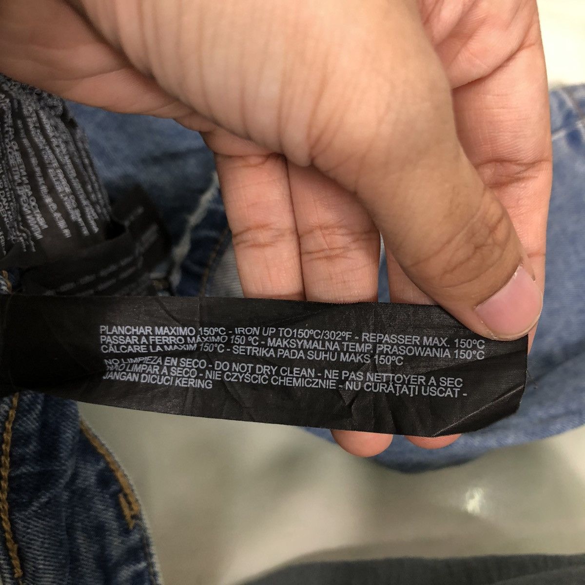 Japanese Brand 🔥Skinny Cutting Distressed Denim Jeans Zara Size US 36 / EU 52 - 20 Thumbnail