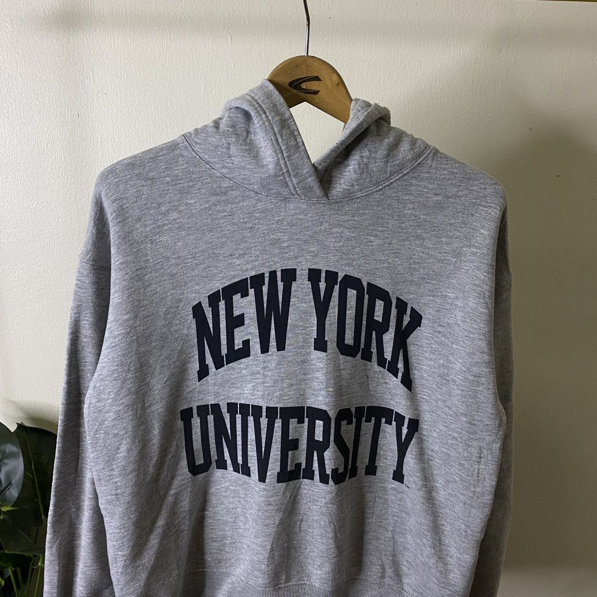 Vintage New York University NYU x GU Collaboration Pullover Hoodie Size US S / EU 44-46 / 1 - 2 Thumbnail