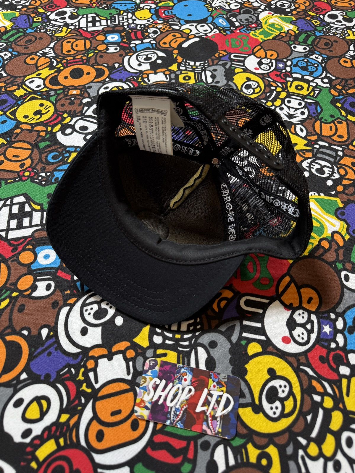 Chrome Hearts Chrome Hearts Black Matty Boy Banana Logo Trucker Hat Size ONE SIZE - 5 Thumbnail