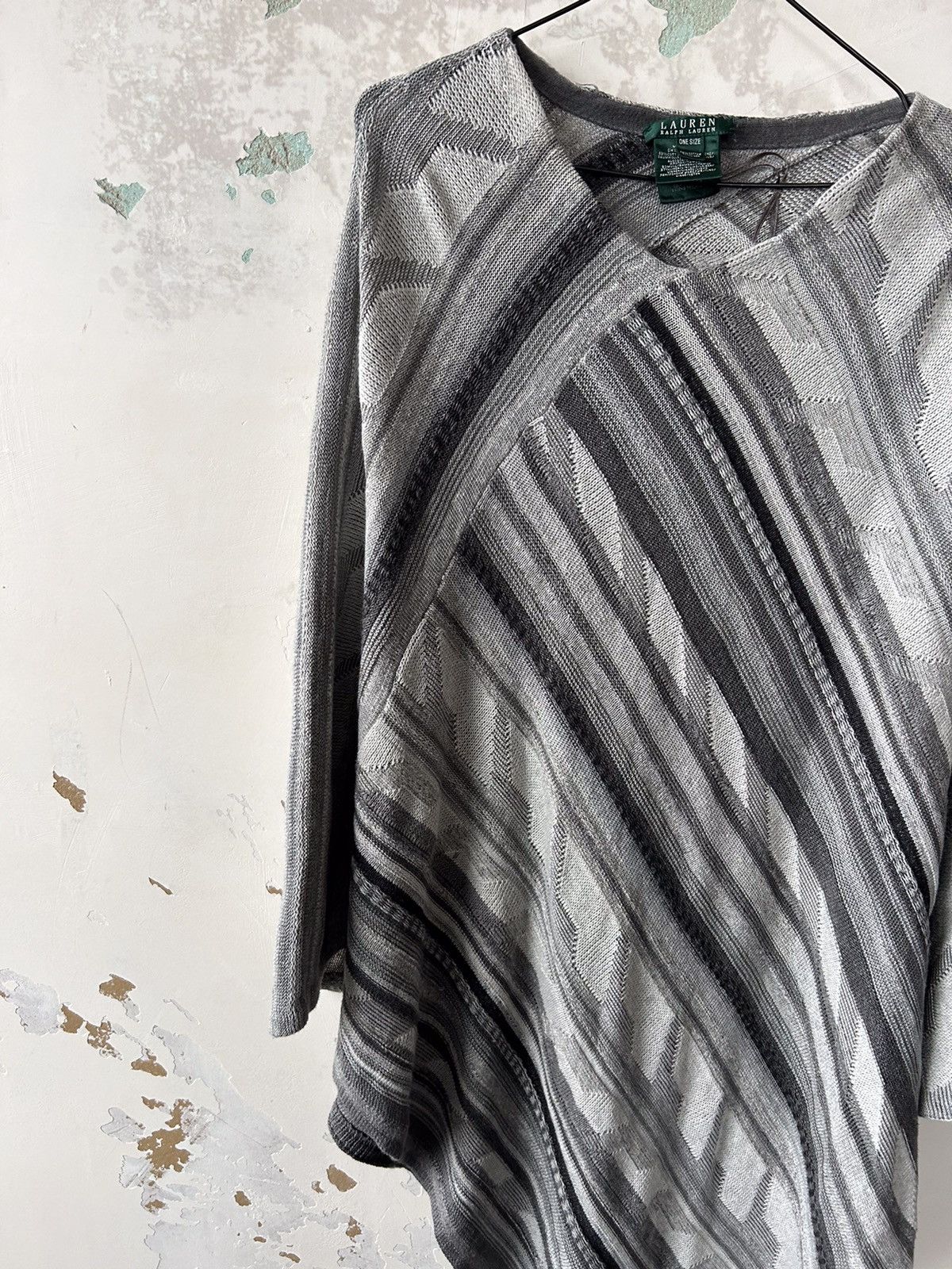 Ralph Lauren RALPH LAUREN PONCHO COTTON LINEN Size ONE SIZE - 6 Thumbnail