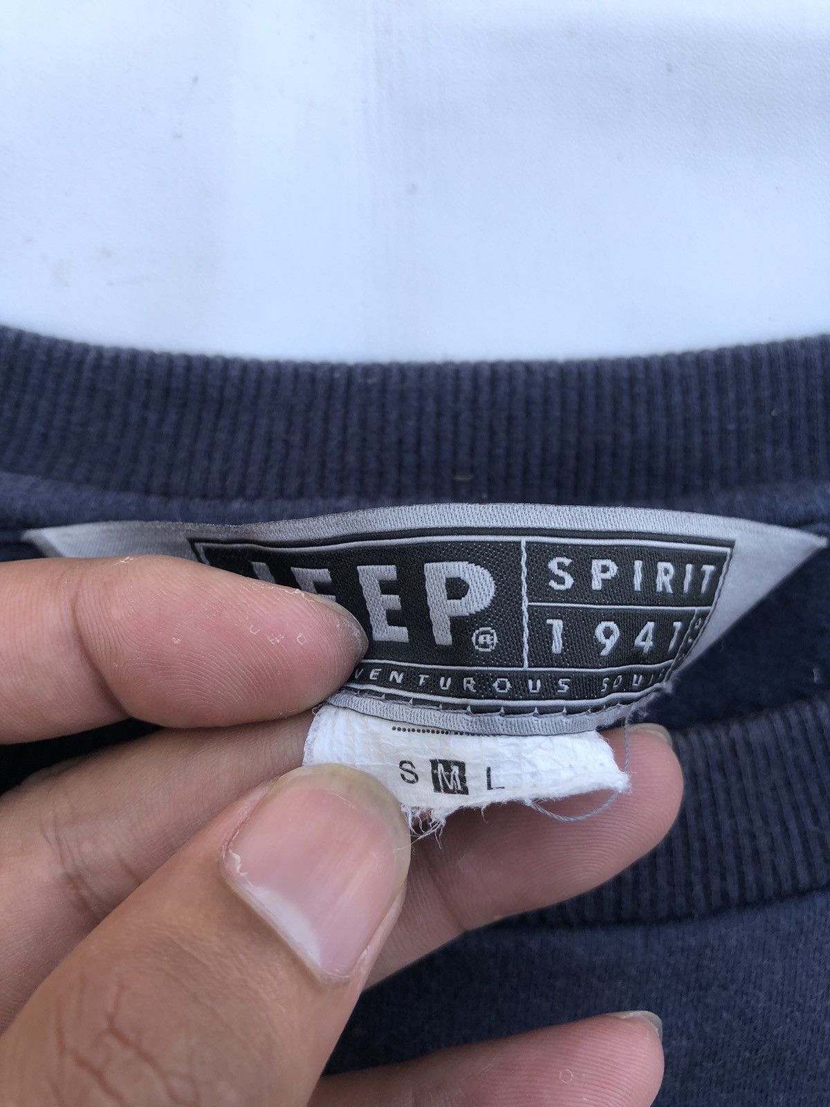 Japanese Brand × Jeep × KMRii Japan Jeep PatchWork Sweatshirt Punk Rock Style Size US M / EU 48-50 / 2 - 8 Thumbnail