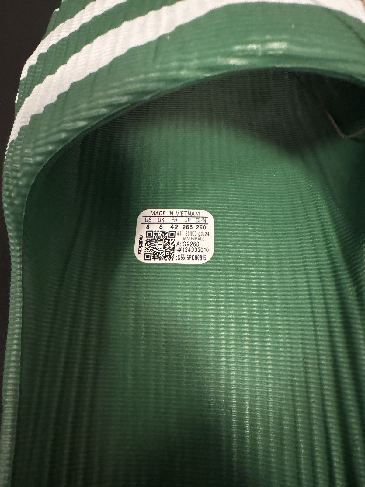 Adidas ADIDAS ADILETTE 22 SLIDES PRELOVED GREEN CLOUD WHITE Size US 8 / EU 41 - 7 Thumbnail