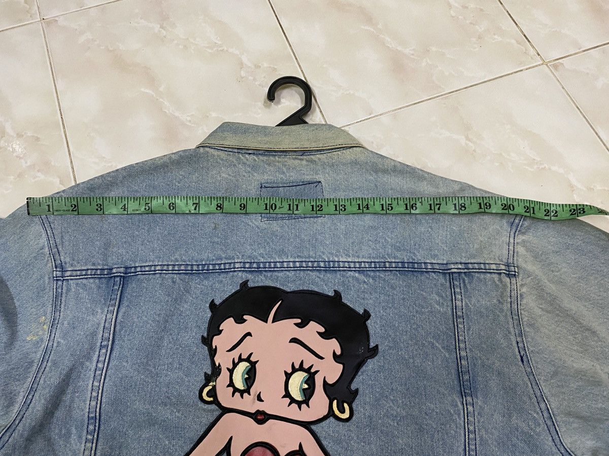 Vintage Betty Boop Denim Jacket Vintage Emberode Size US XL / EU 56 / 4 - 8 Thumbnail