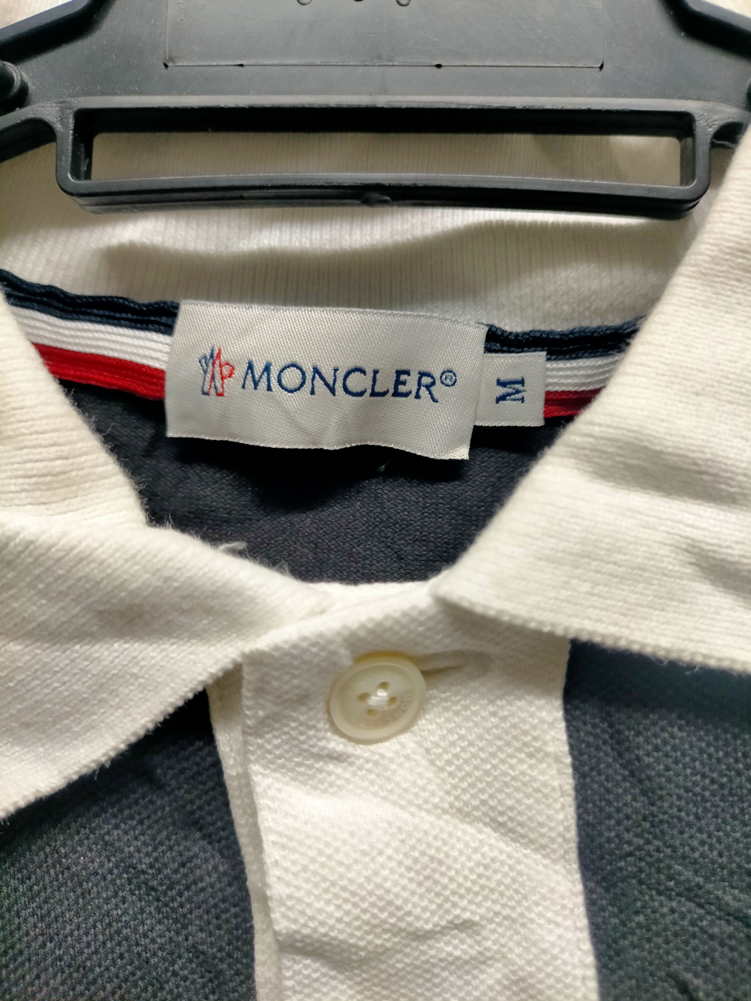 Moncler Moncler Polo Tshirt Size US M / EU 48-50 / 2 - 3 Thumbnail