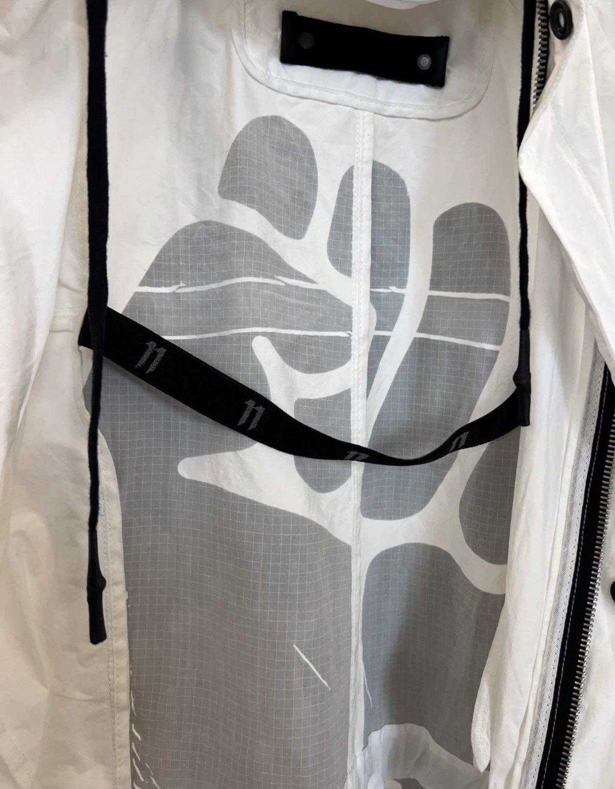 11 By Boris Bidjan Saberi 11ByBBS Fist-Print Mid-Length Parka Size US M / EU 48-50 / 2 - 6 Thumbnail