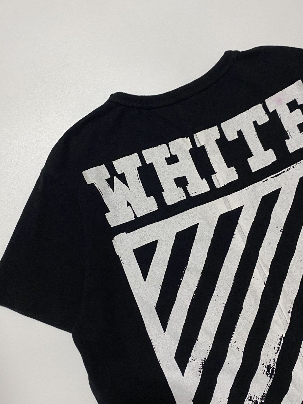 Off-White Off White - OG Diagonal Brushed T-Shirt Size US M / EU 48-50 / 2 - 3 Thumbnail