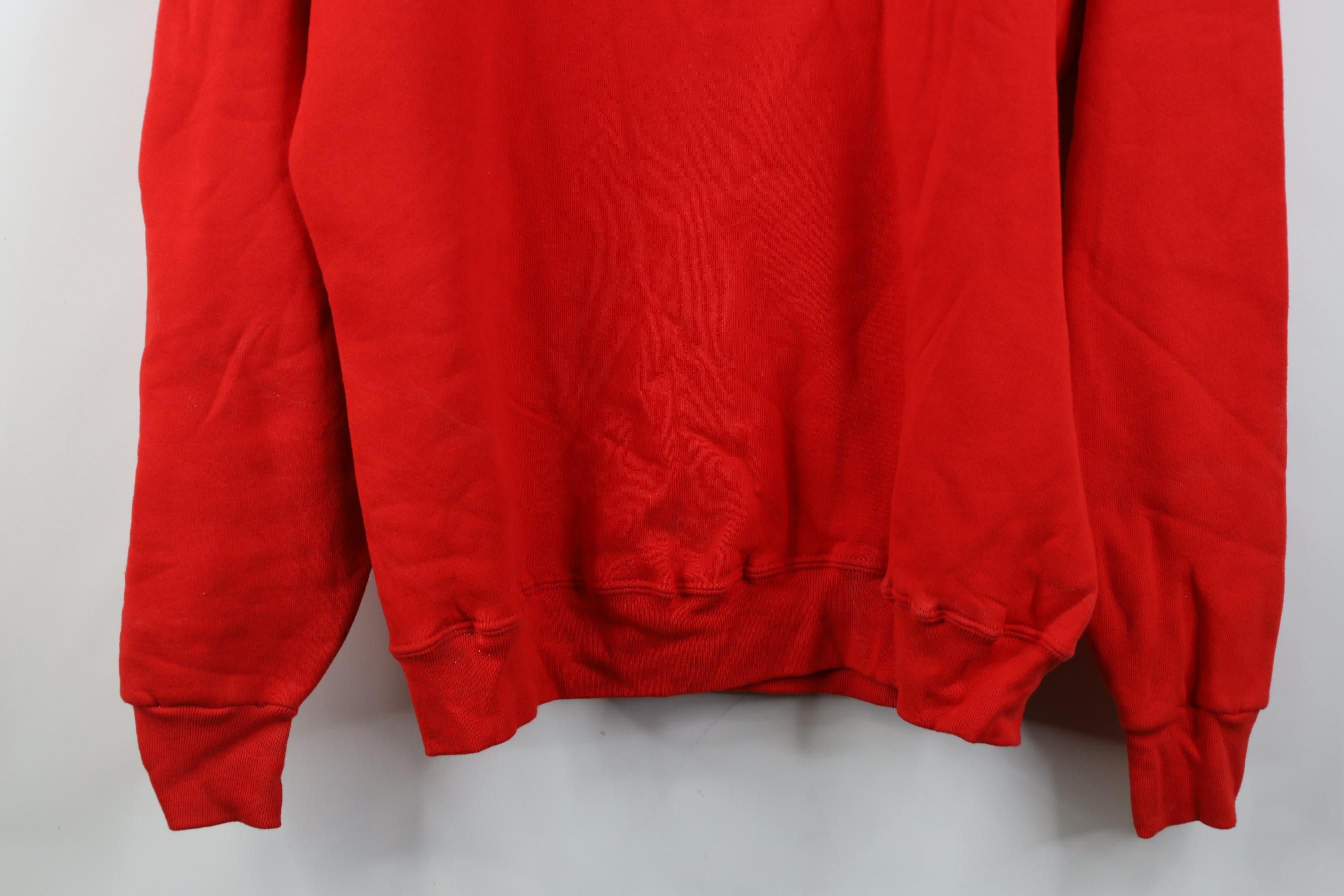 Vintage Vintage 90s Streetwear Blank Heavyweight Collared Sweatshirt Size US M / EU 48-50 / 2 - 3 Thumbnail
