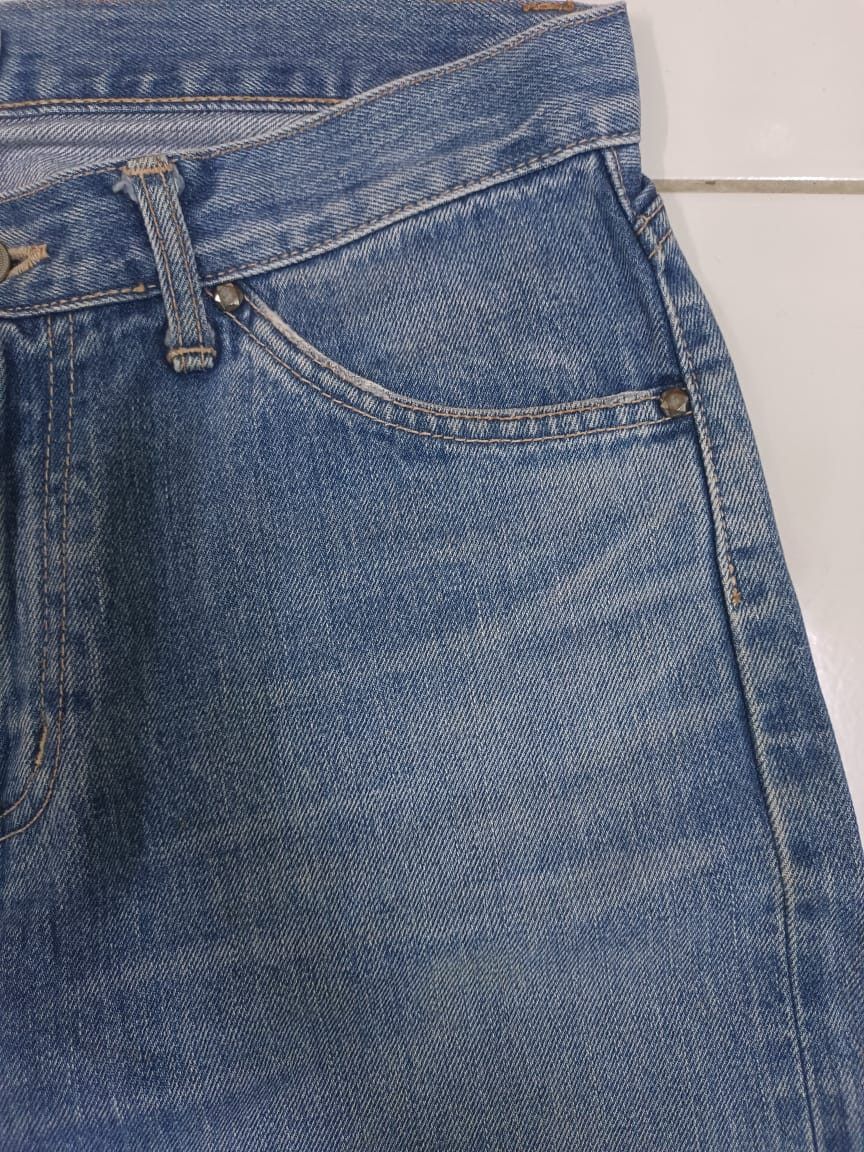 Fiorucci × Japanese Brand Vintage Fiorucci Safety Jeans Italy Red Selvedge Size US 31 - 9 Thumbnail