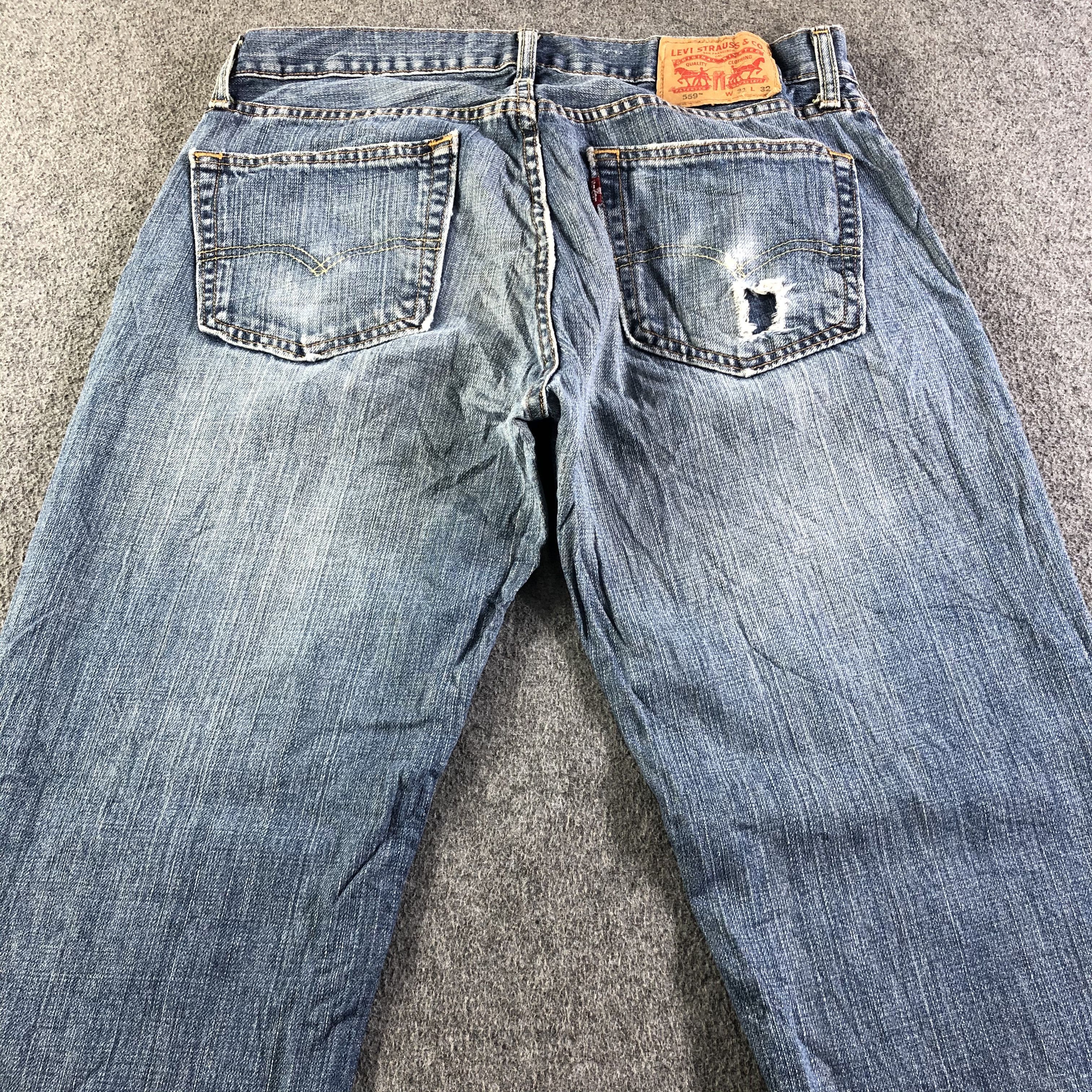 Levi's Vintage Levis 559 Jeans-J4459 Size US 33 - 3 Thumbnail