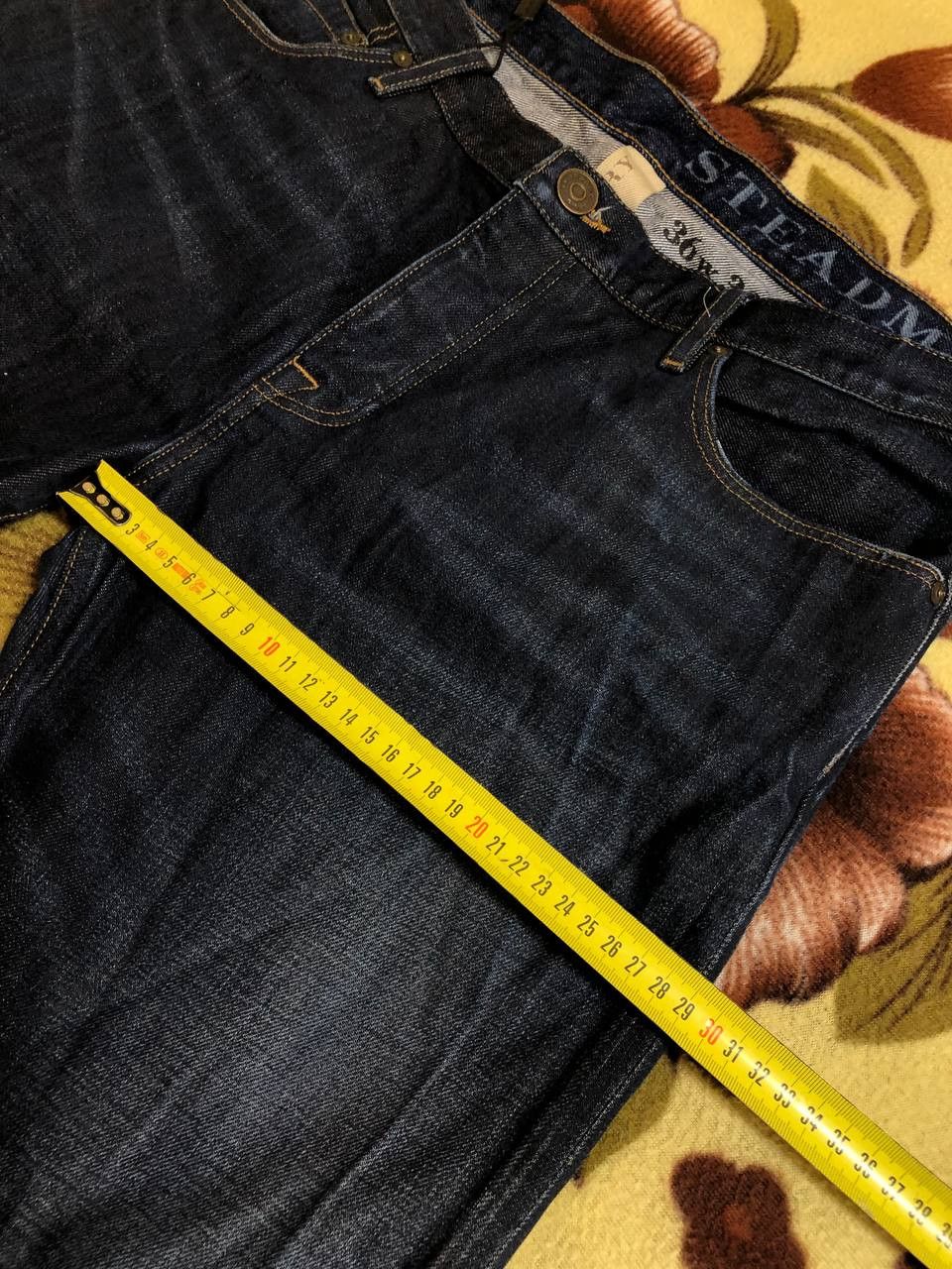 Burberry Burberry Brit Steadman Blue Jeans Button Fly Mens Denim Size US 36 / EU 52 - 10 Thumbnail