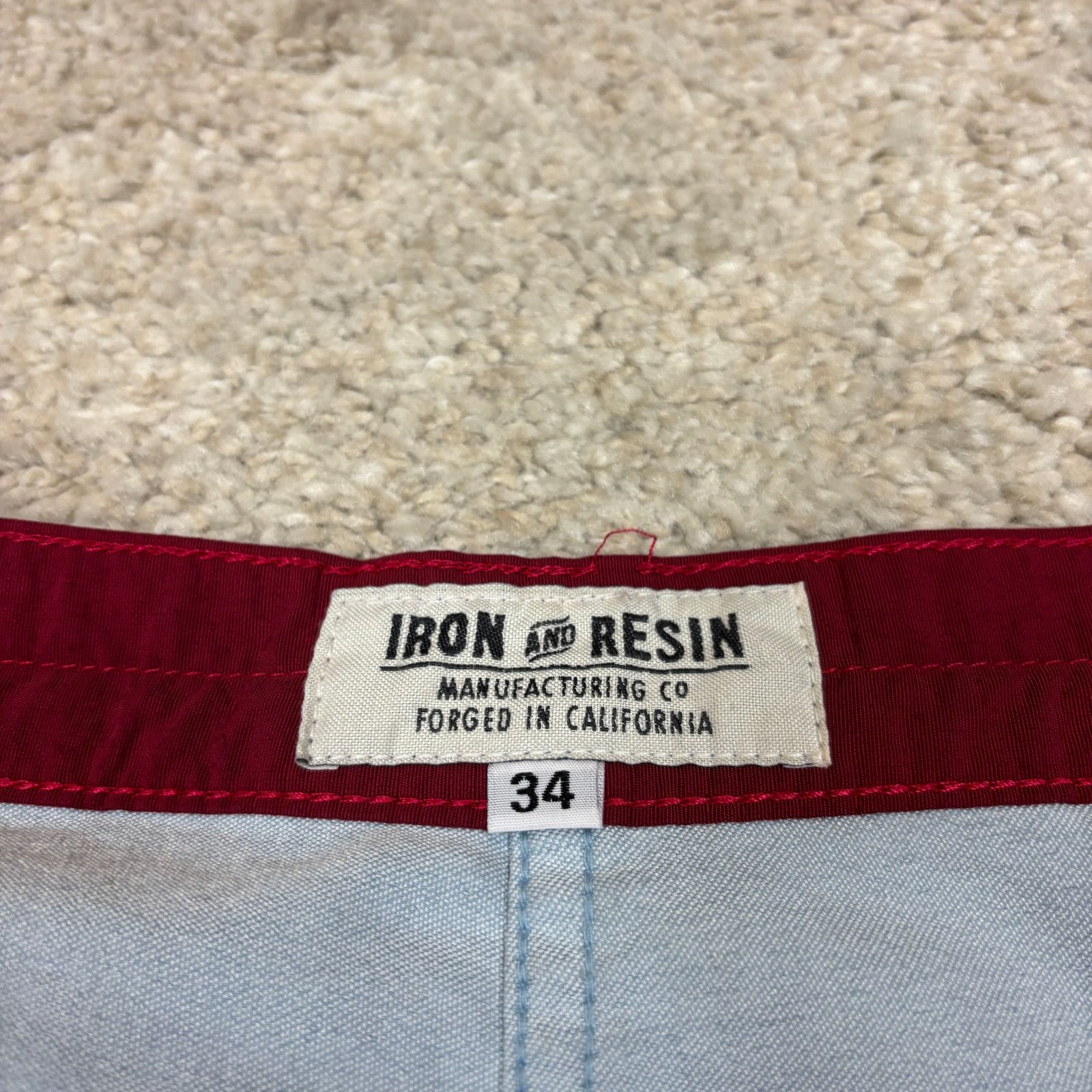 Other Iron and Resin 8.5" Board Shorts Swim Trunks Men's 34 Size US 34 / EU 50 - 4 Thumbnail
