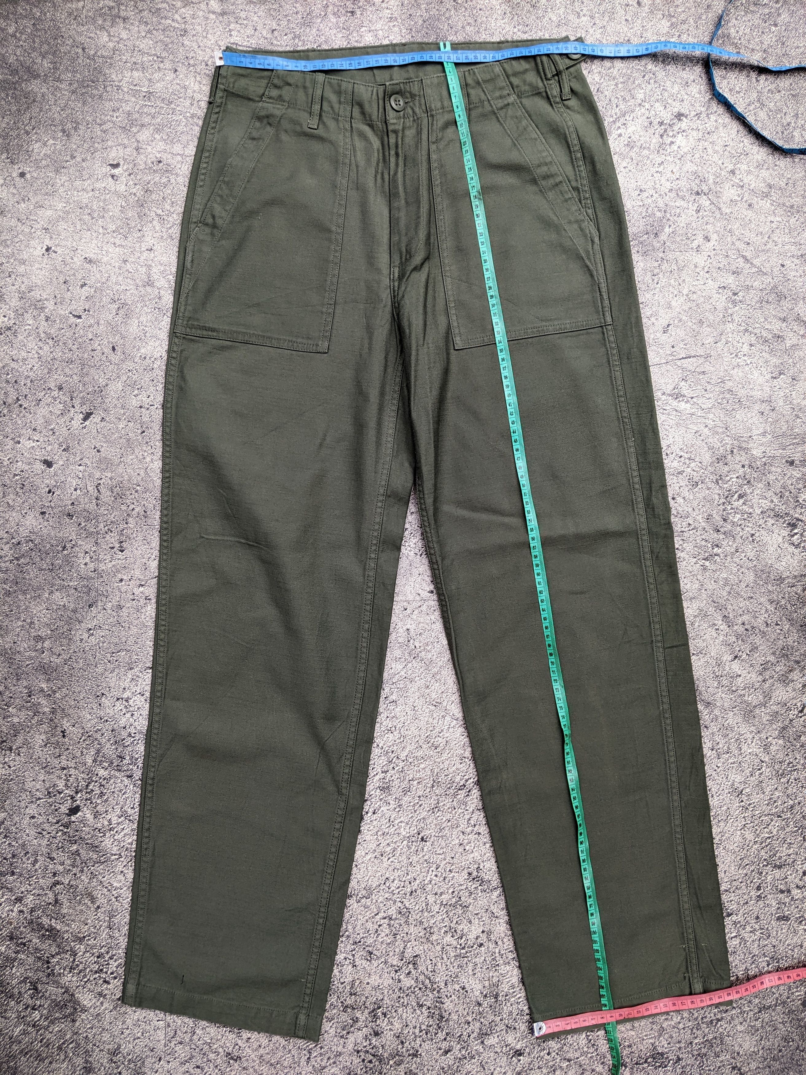 FrizmWORKS Musinsa Standart Fatigue Jungle Pants Olive Green Size US 30 / EU 46 - 7 Thumbnail
