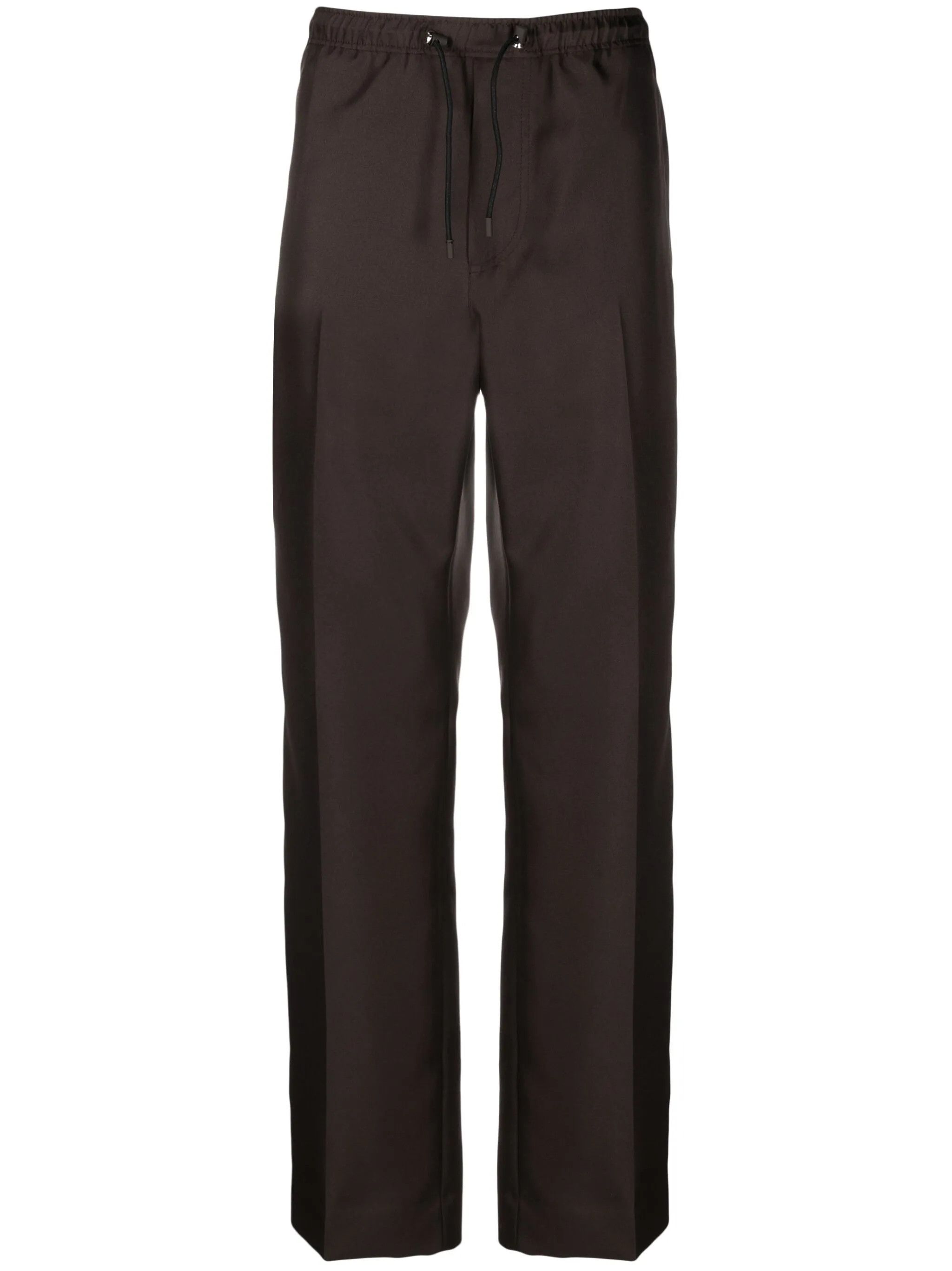 Lanvin o1y0125 Jogger & Sweatpant in Dark Brown Size US 34 / EU 50 - 1 Thumbnail