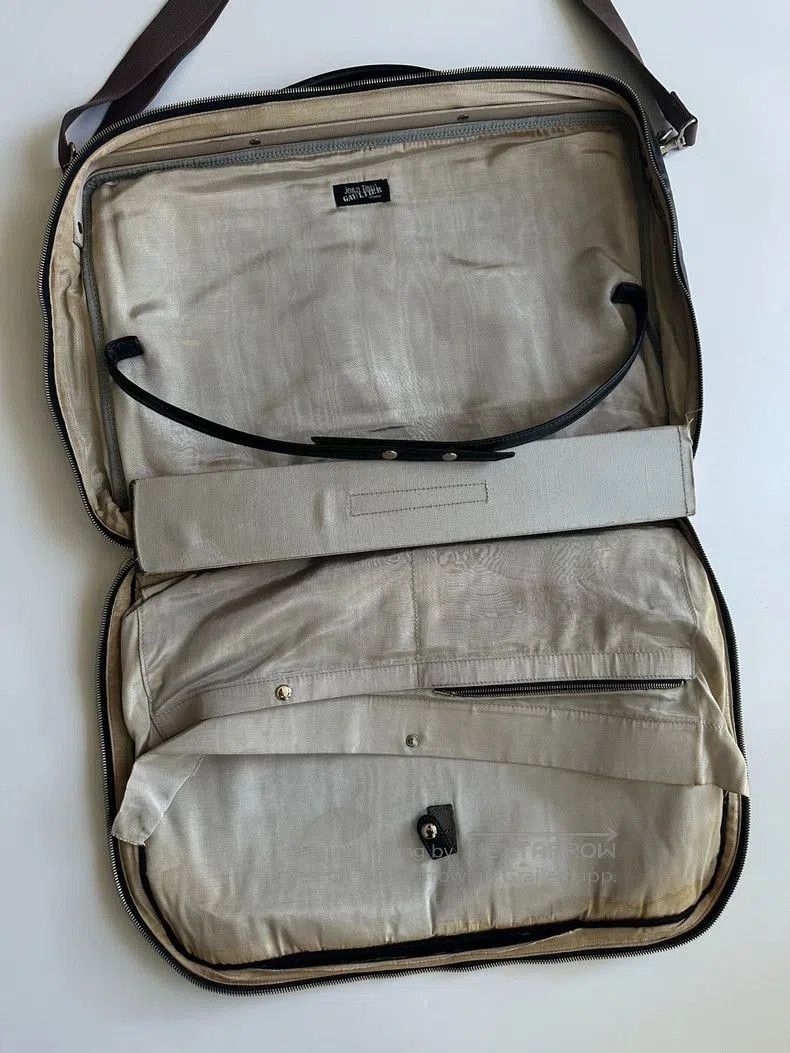 Jean Paul Gaultier Jean Paul Gaultier Double-Layer Leather Crossbody Bag. Size ONE SIZE - 3 Thumbnail
