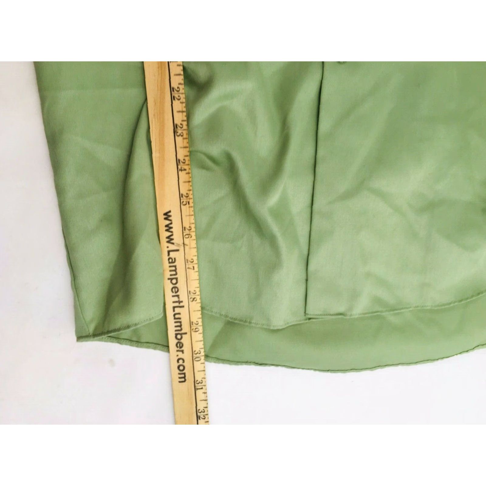 Geoffrey Beene Geoffrey Beene Shirt Button-Up Long Sleeve Regular Wrinkle Free Size 32/33 Dark Green Men’s Size US XS / EU 42 / 0 - 3 Thumbnail