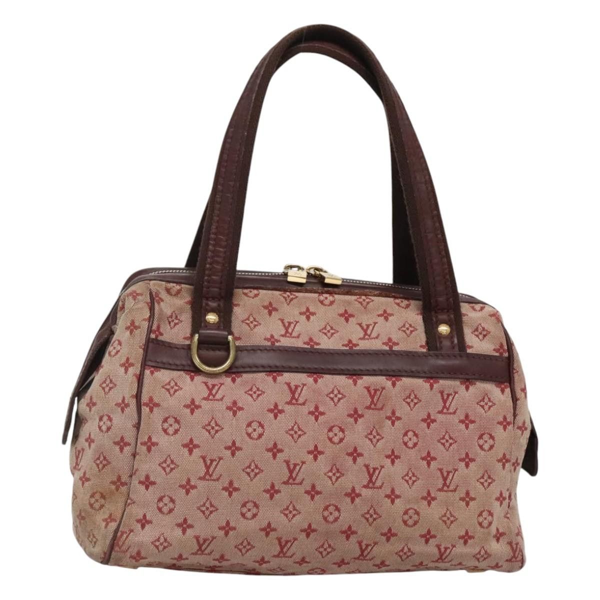 Louis Vuitton Monogram Mini Josephine Gm Hand Bag Red M92311 Lv Auth Mr1268, Women's