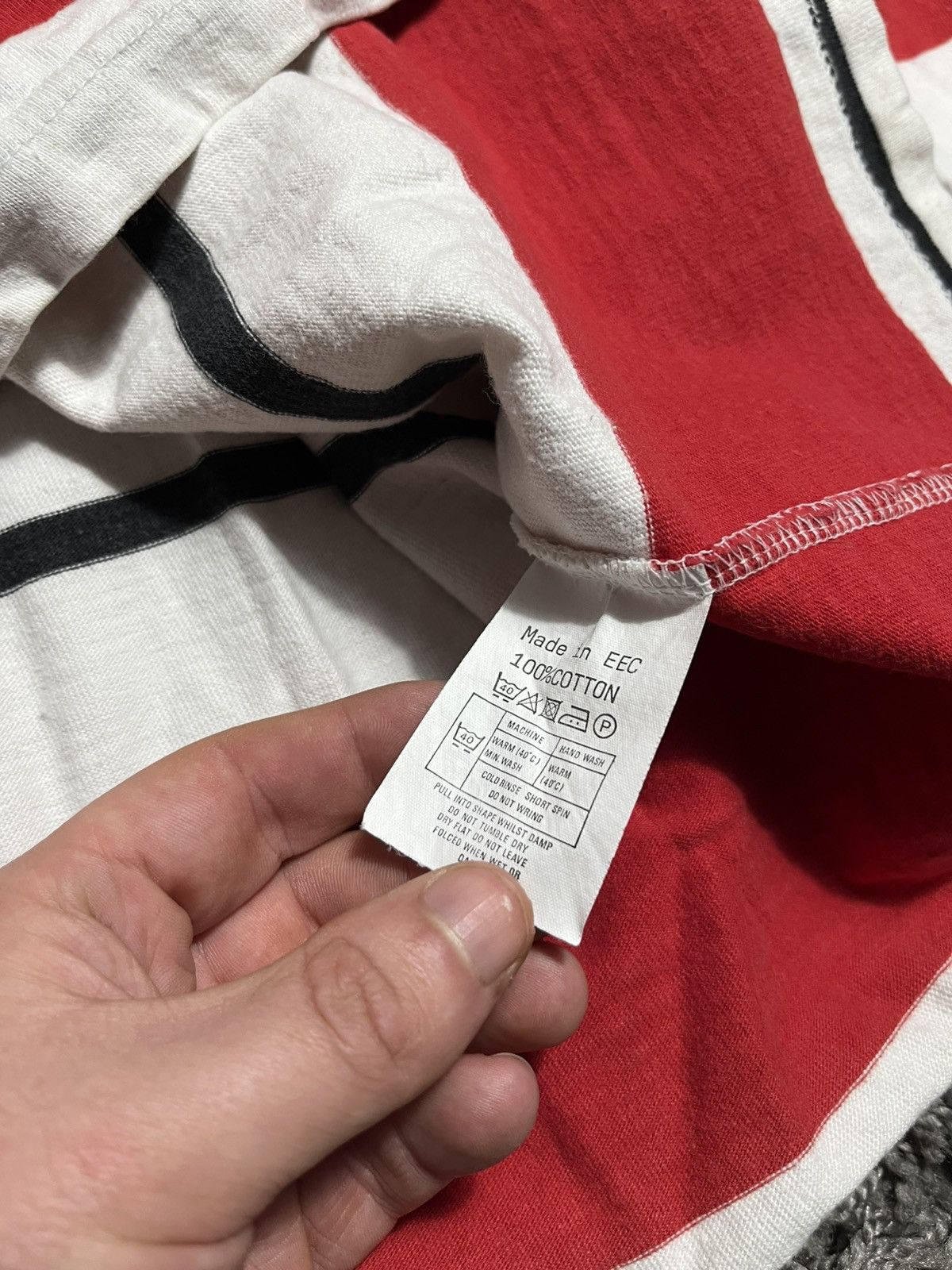 Vintage GLOUCESTER RUGBY 1996/97 HOME COTTON JERSEY RARE Size US L / EU 52-54 / 3 - 5 Thumbnail