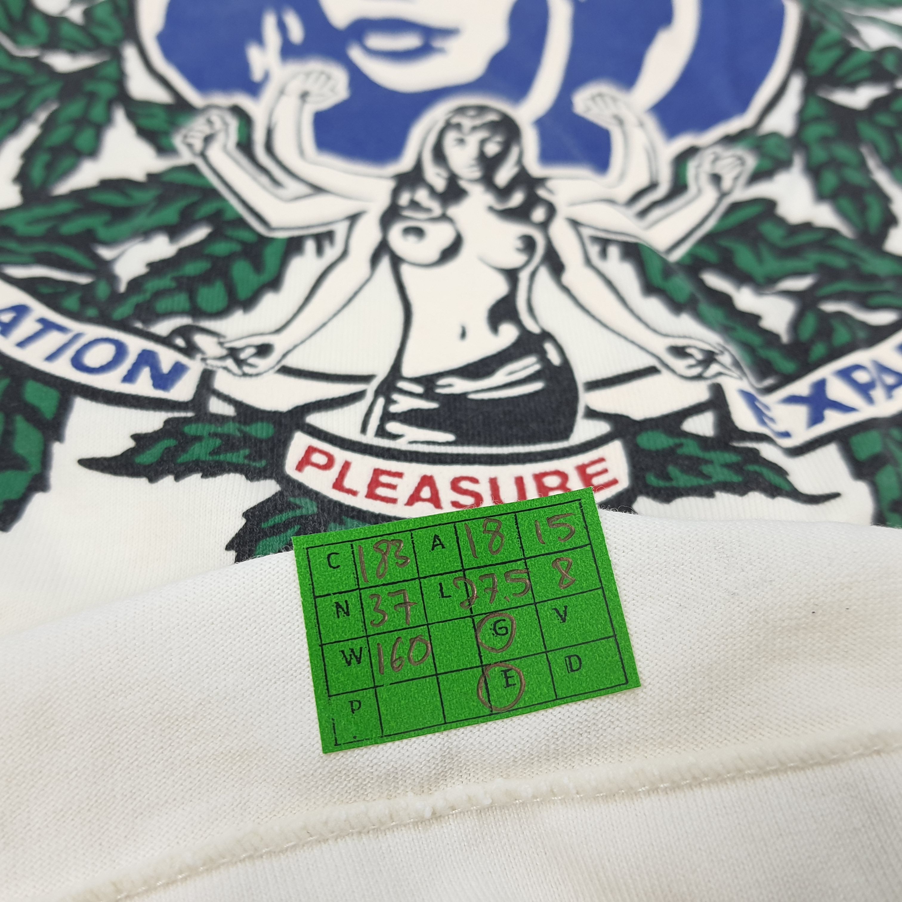 Hysteric Glamour × Japanese Brand × Vintage Vintage Hysteric Glamour Pleasure Naked Tshirt Size US S / EU 44-46 / 1 - 9 Thumbnail