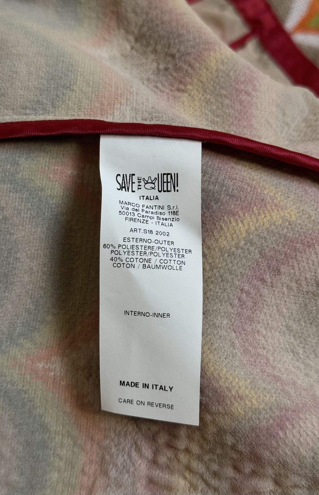 Other Save The Queen Multicolor Zip Coat Jacket Size S / US 4 / IT 40 - 11 Thumbnail