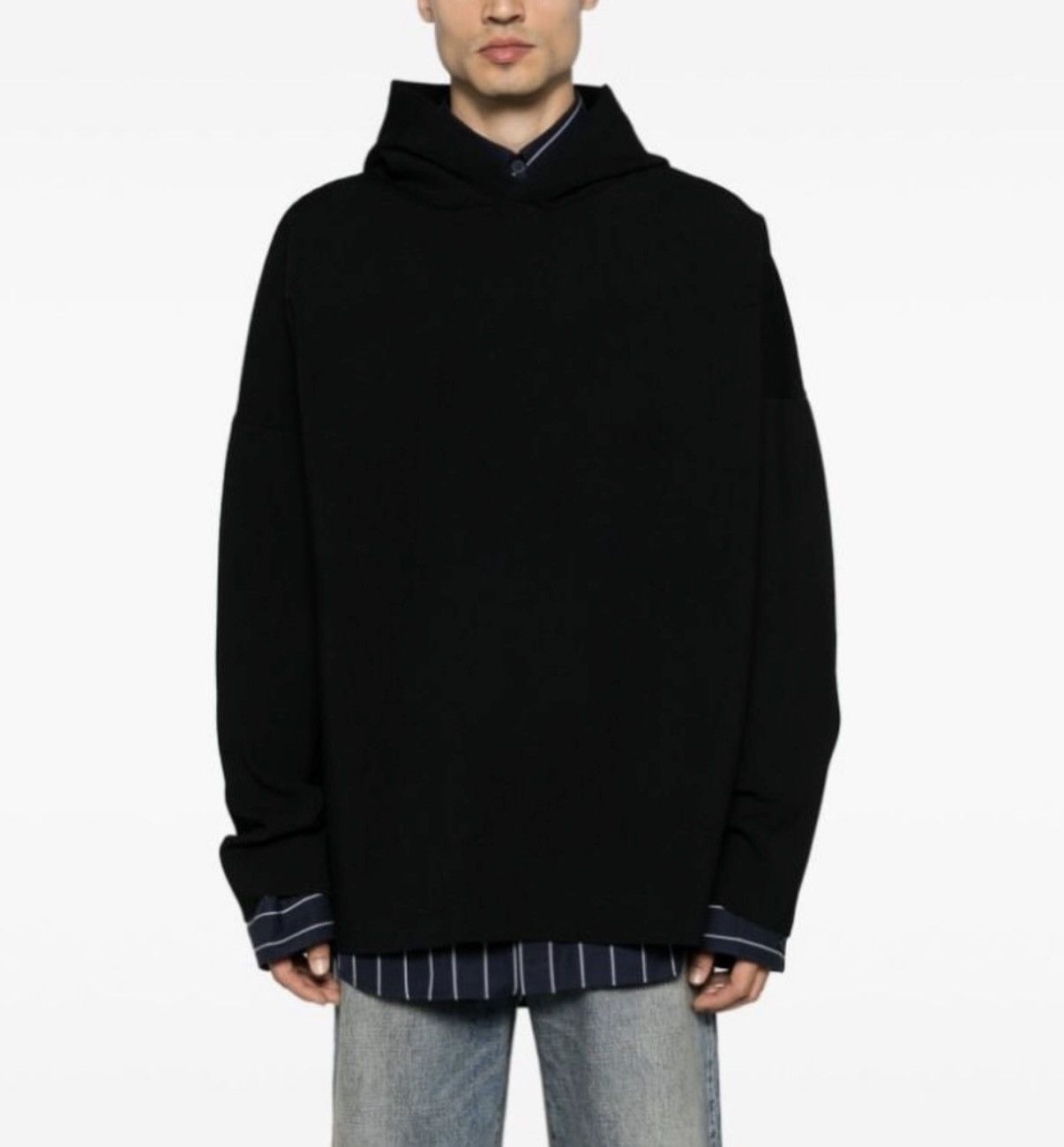 Balenciaga [S] 2300$ Spring23 NYC Show Garde-Robe Knitted hoodie Size US L / EU 52-54 / 3 - 12 Thumbnail