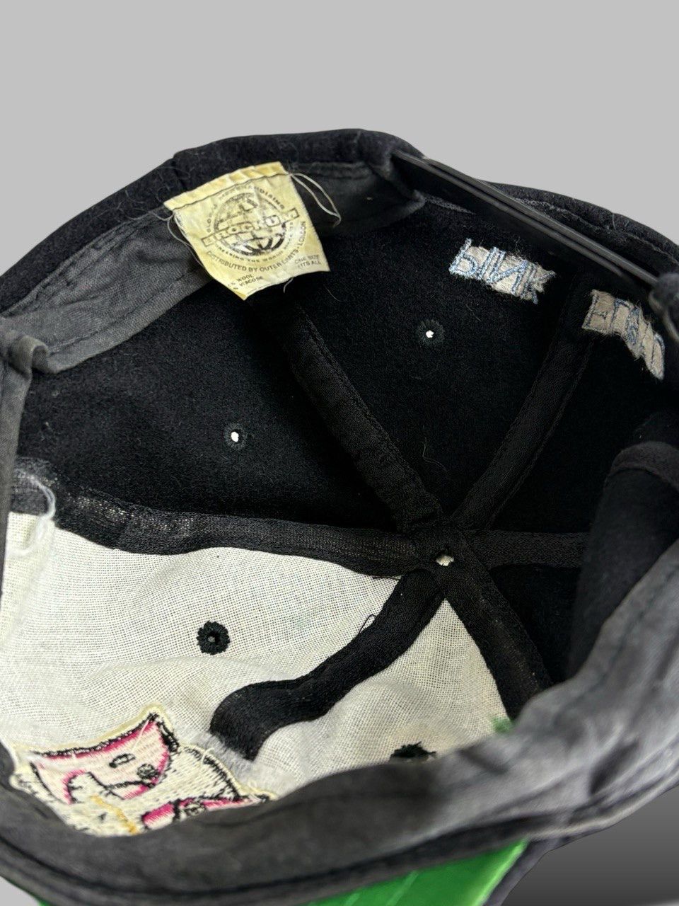 Brockum Pink Floyd 1994 Division Bell Brockum Tour Vintage Wool Cap Size ONE SIZE - 12 Thumbnail