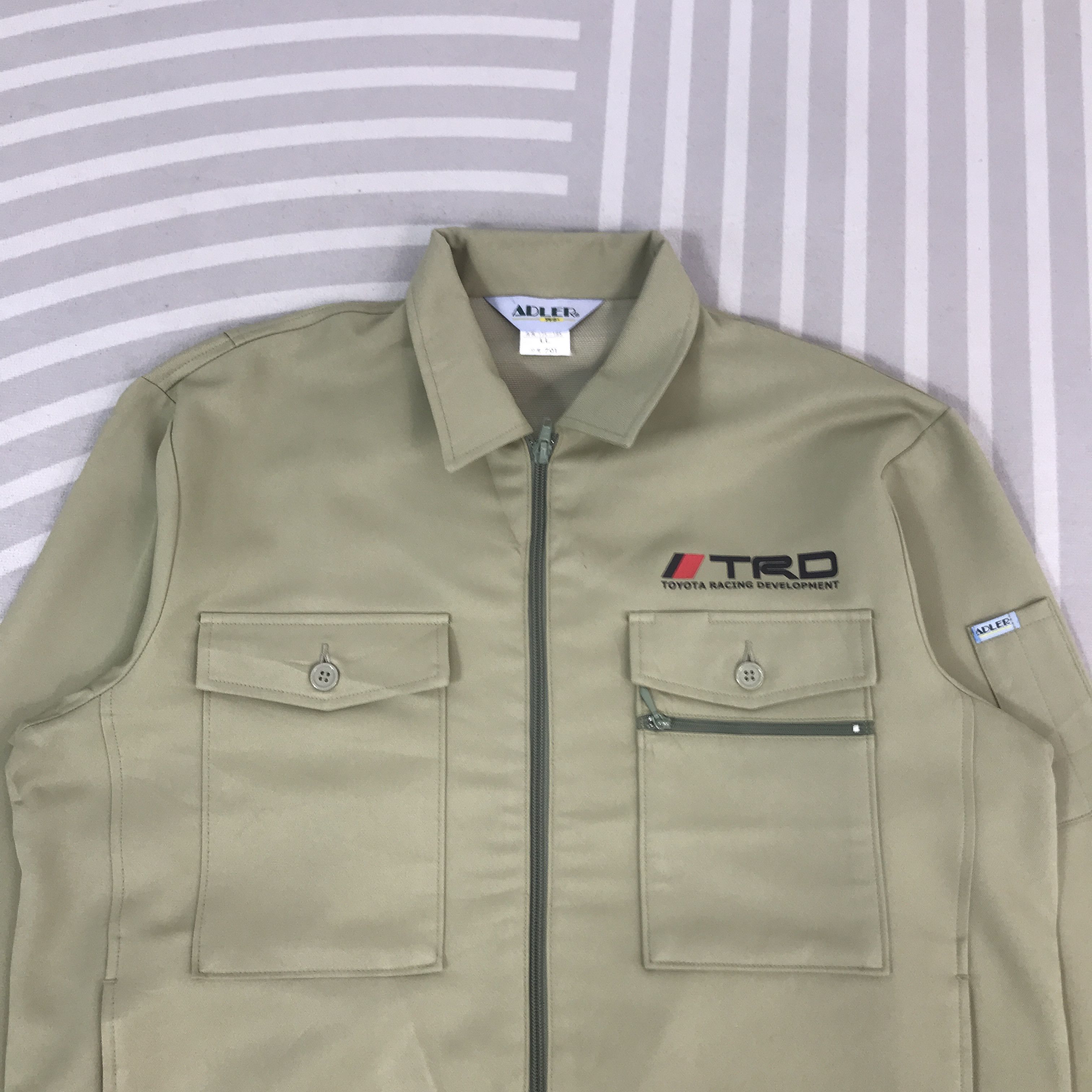 Japanese Brand Vintage Toyota TRD Racing Tram custom Jacket K67B10 Size US L / EU 52-54 / 3 - 4 Thumbnail