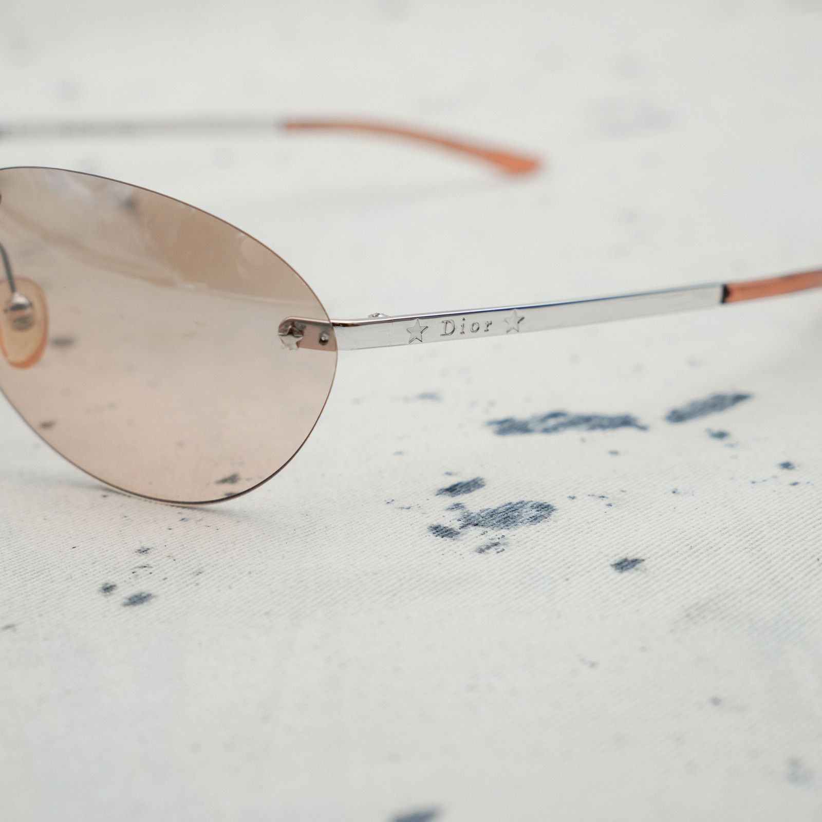 Dior Dior starlight silver rimless star logo y2k sunglasses Size ONE SIZE - 4 Thumbnail