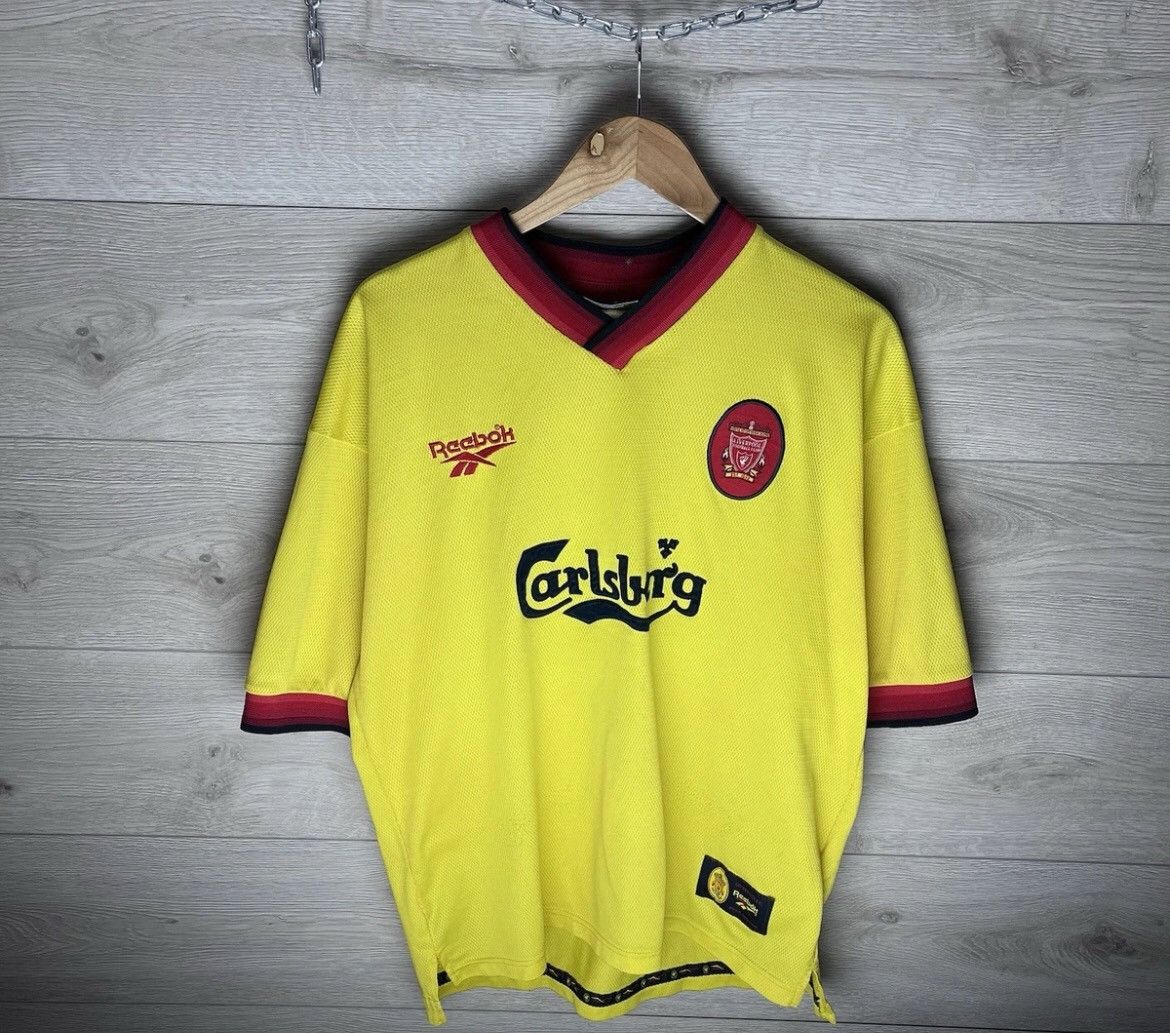 Reebok Vintage men’s soccer jersey FC Liverpool Reebok size M Size US M / EU 48-50 / 2 - 1 Thumbnail