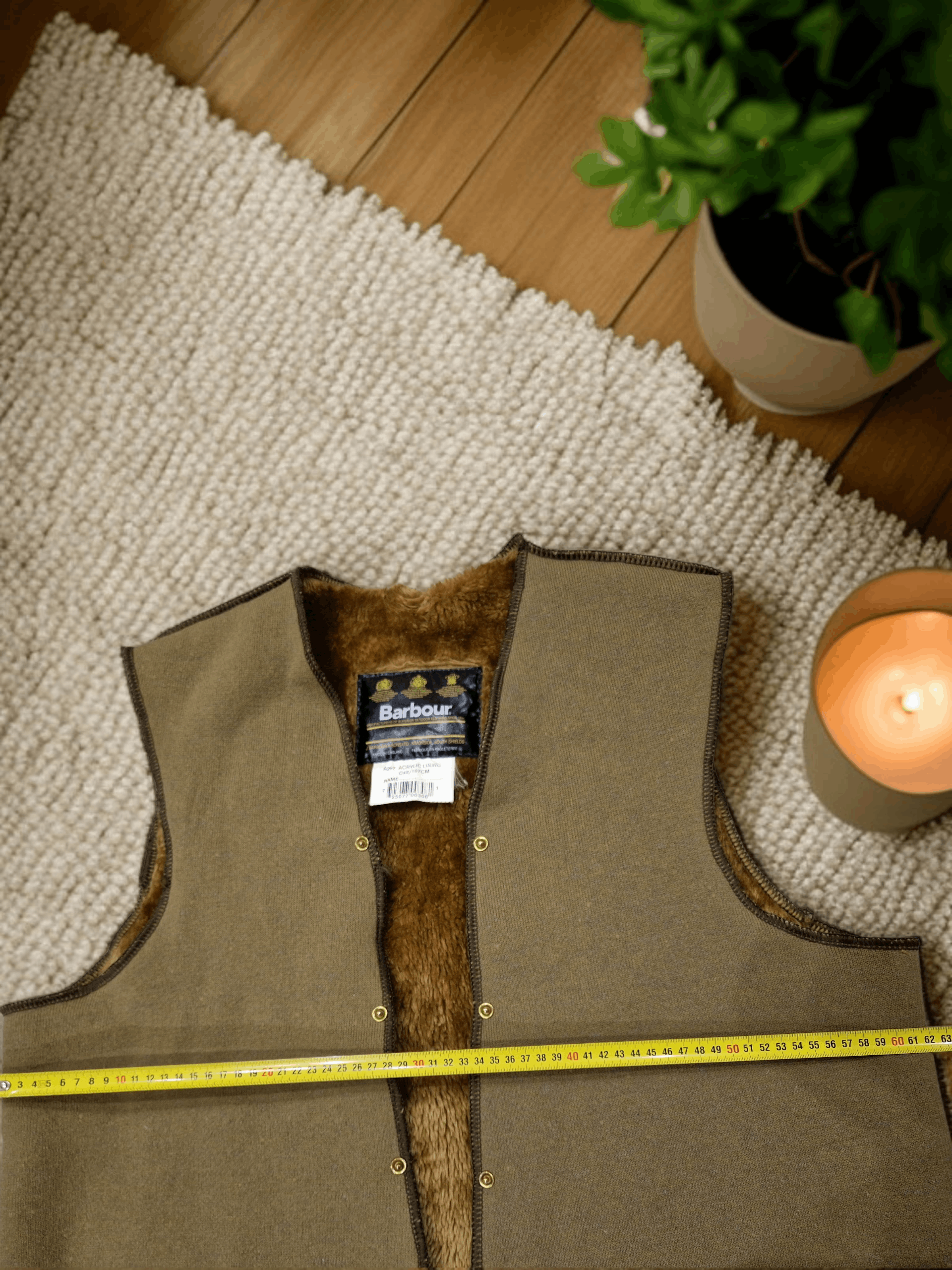 Barbour Barbour Vintage Liner Vest Lining, Made in England Size US L / EU 52-54 / 3 - 2 Thumbnail