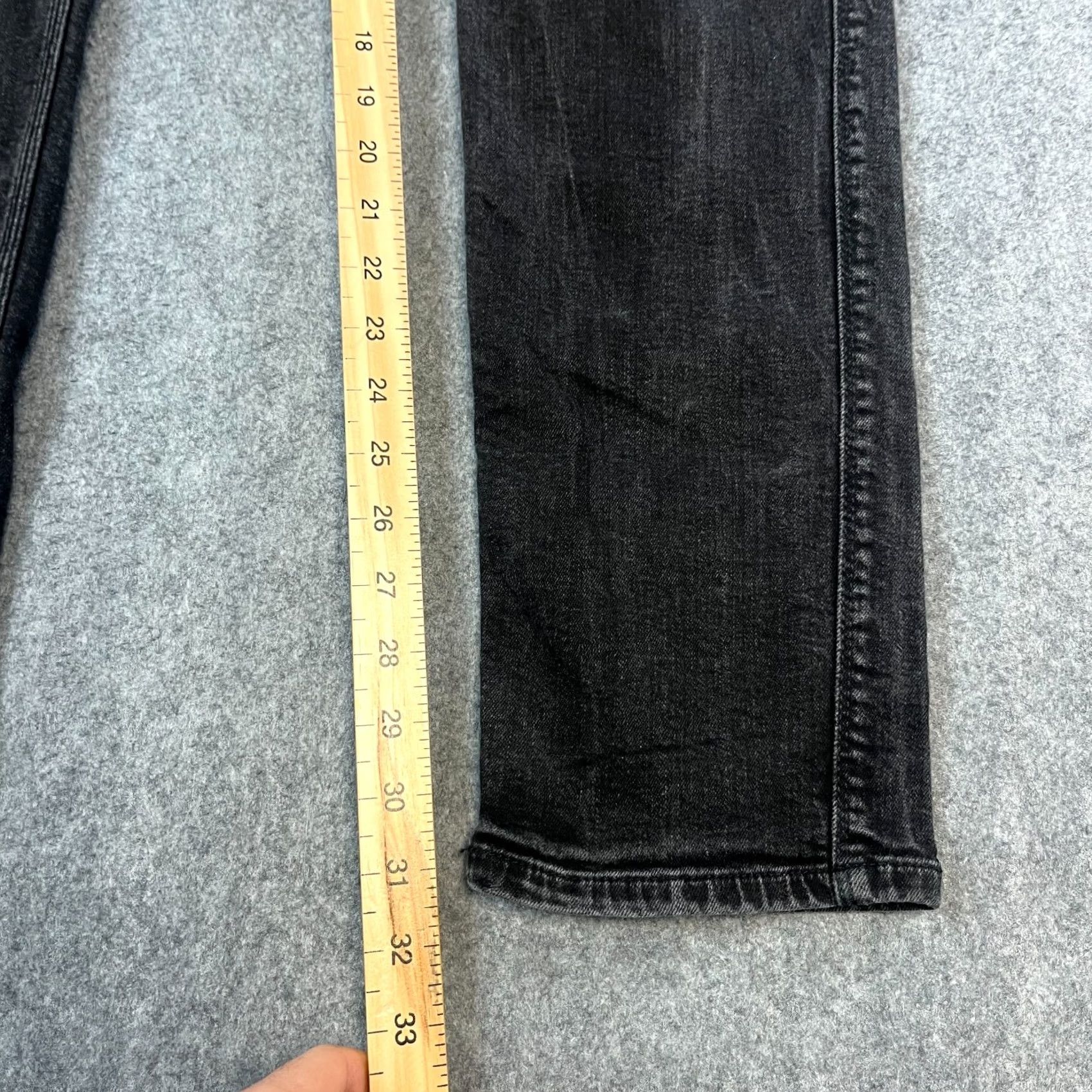 Hugo Boss HUGO BOSS Jeans 708 Slim Skinny 32 32 Dark Grey Wash Vintage No 5-Pocket Mens Regular Jeans Size US 32 / EU 48 - 4 Thumbnail