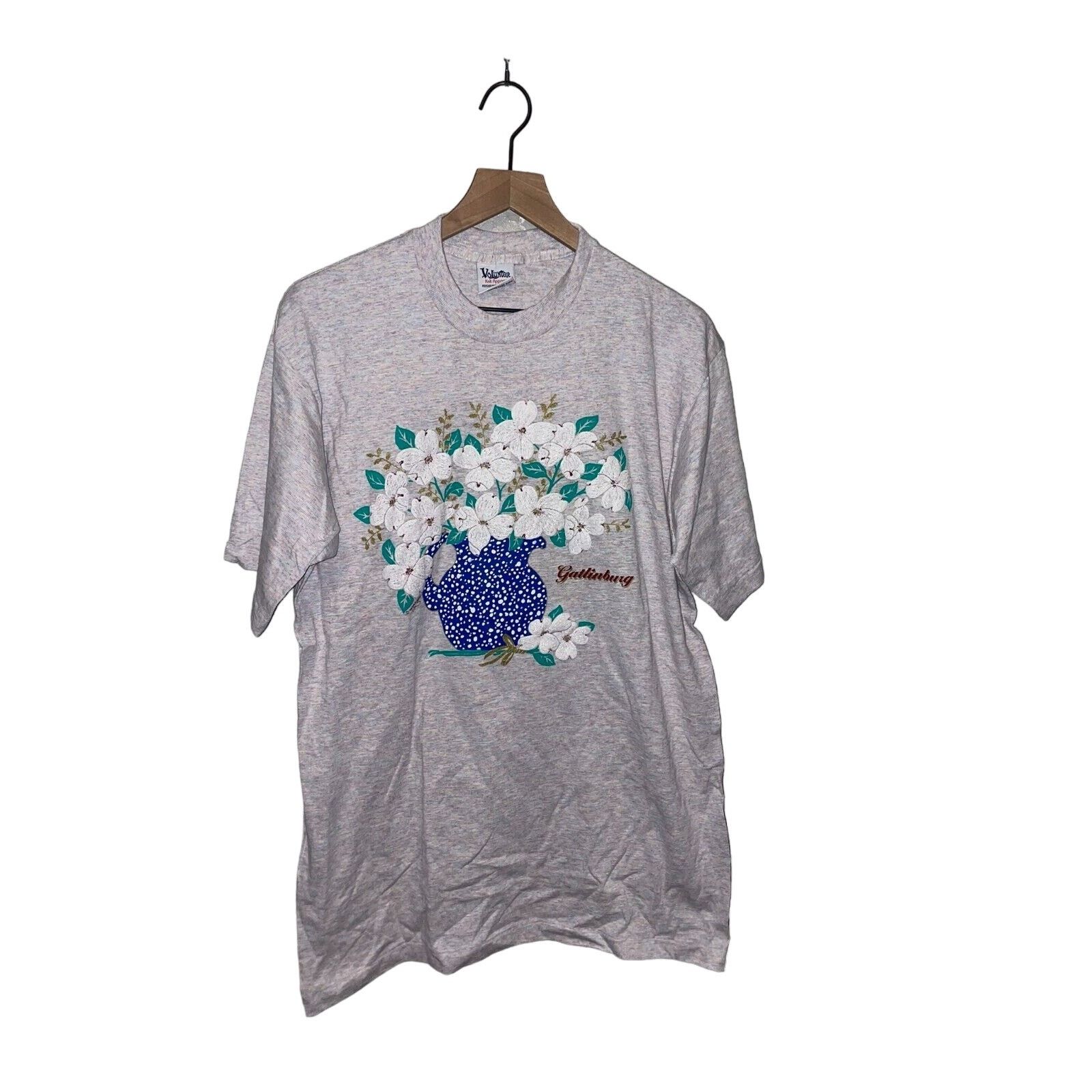 Vintage Vintage Gatlinburg Shirt Tennessee Flowers Tee VTG 90s Large Size US L / EU 52-54 / 3 - 1 Thumbnail