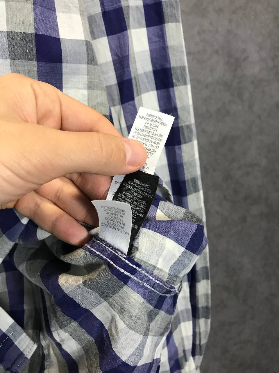 Designer Paul Smith flannel designer shirt Size US L / EU 52-54 / 3 - 4 Thumbnail