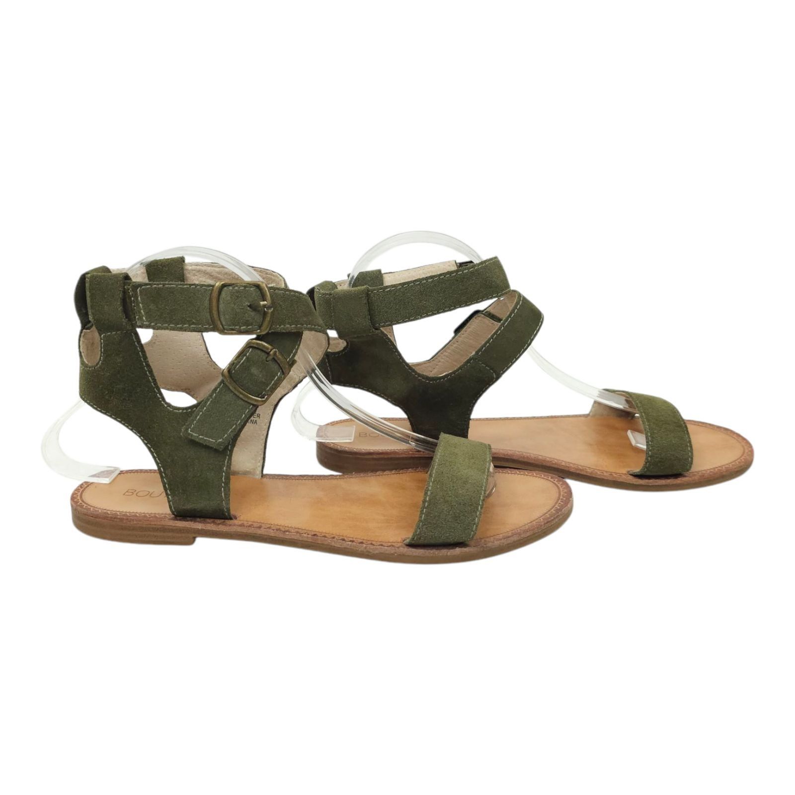 Other Boutique Corkys Allison Sandals Suede Womens Size 9 Green Size US 9 / IT 39 - 9 Thumbnail