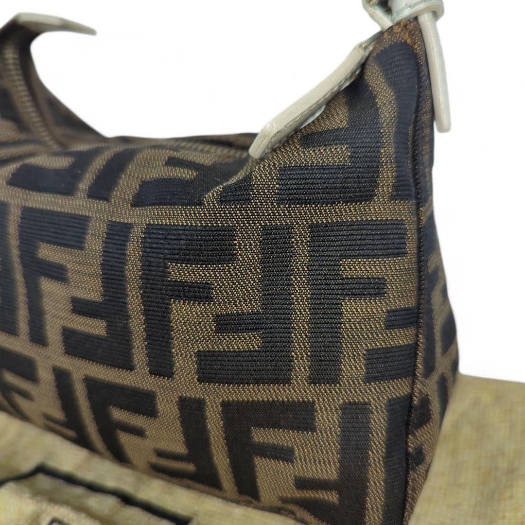 Fendi Fendi - Pouch Mini Handbag Monogram Brown Leather Size ONE SIZE - 3 Thumbnail