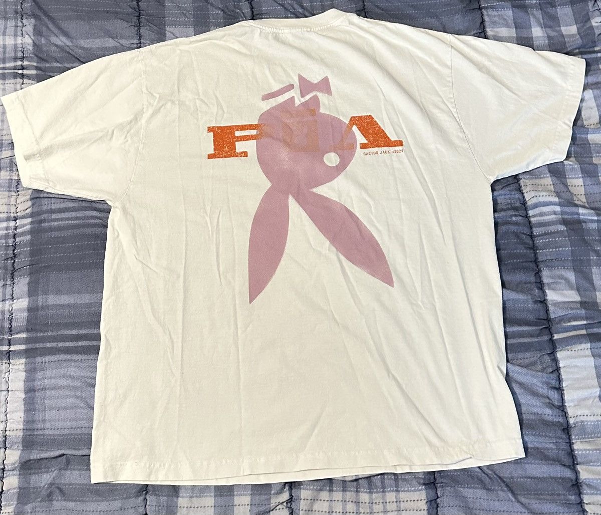 Travis Scott Travis Scott ComplexCon Playboy Tee Size US XL / EU 56 / 4 - 2 Thumbnail